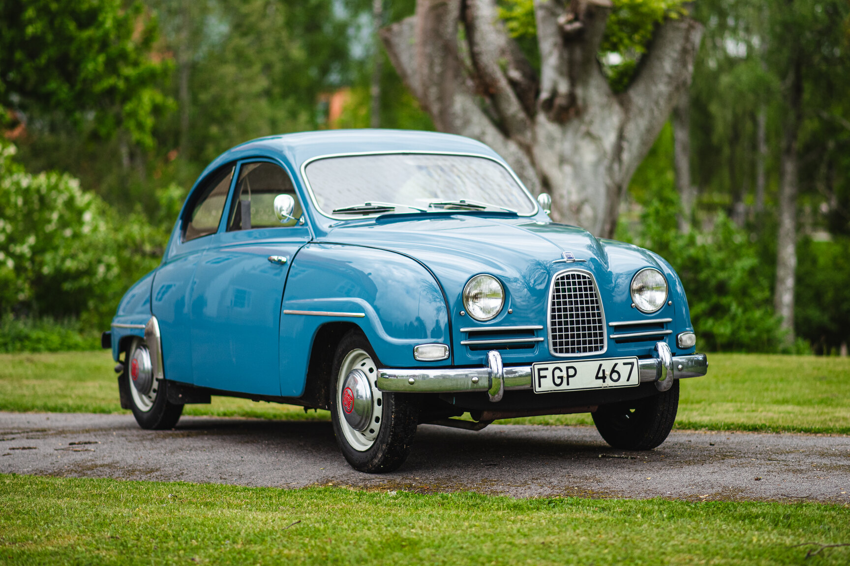 Exterior image of 1959 SAAB 93B De Luxe
