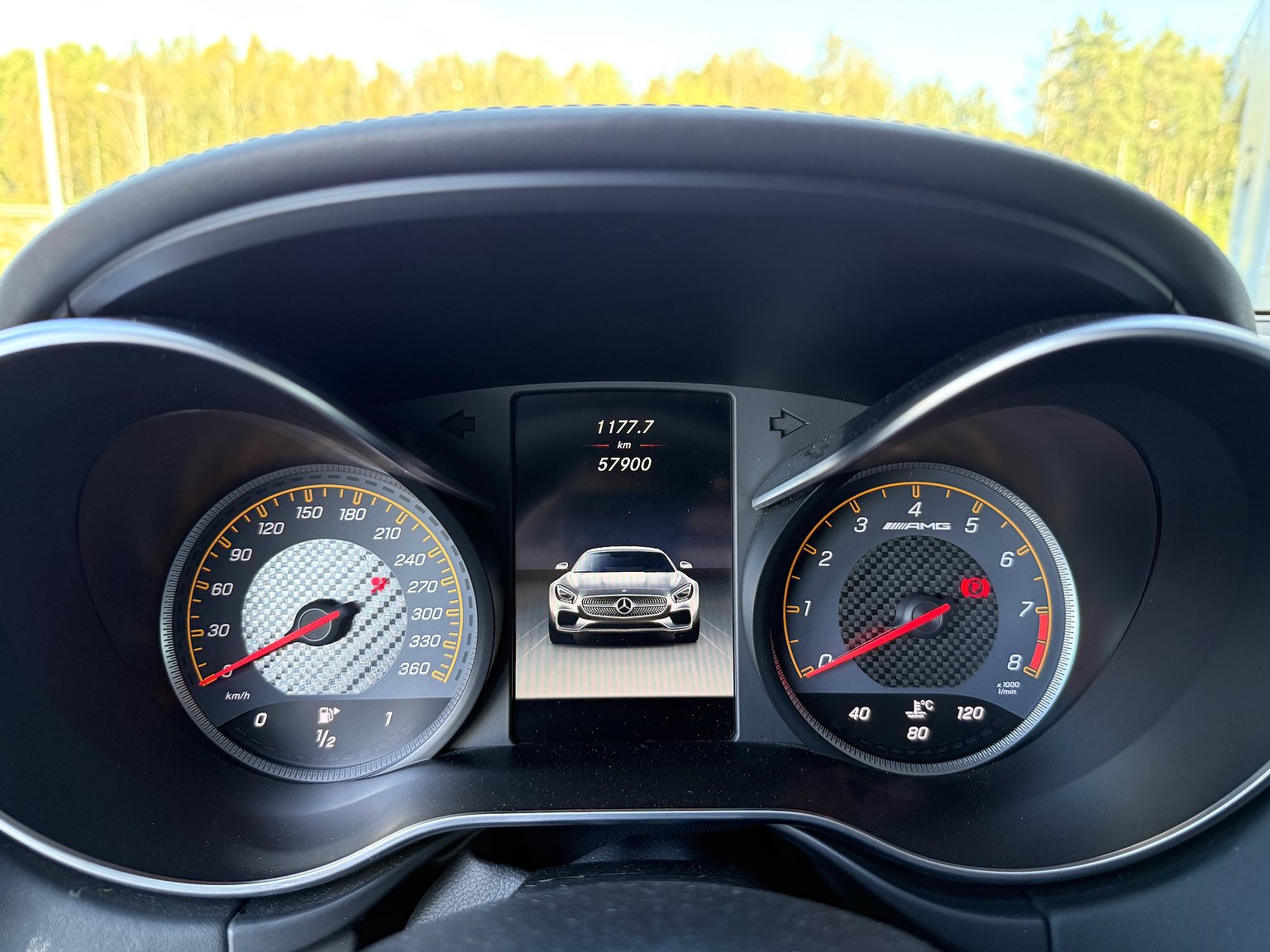 Interior image of 2015 Mercedes-AMG GT S
