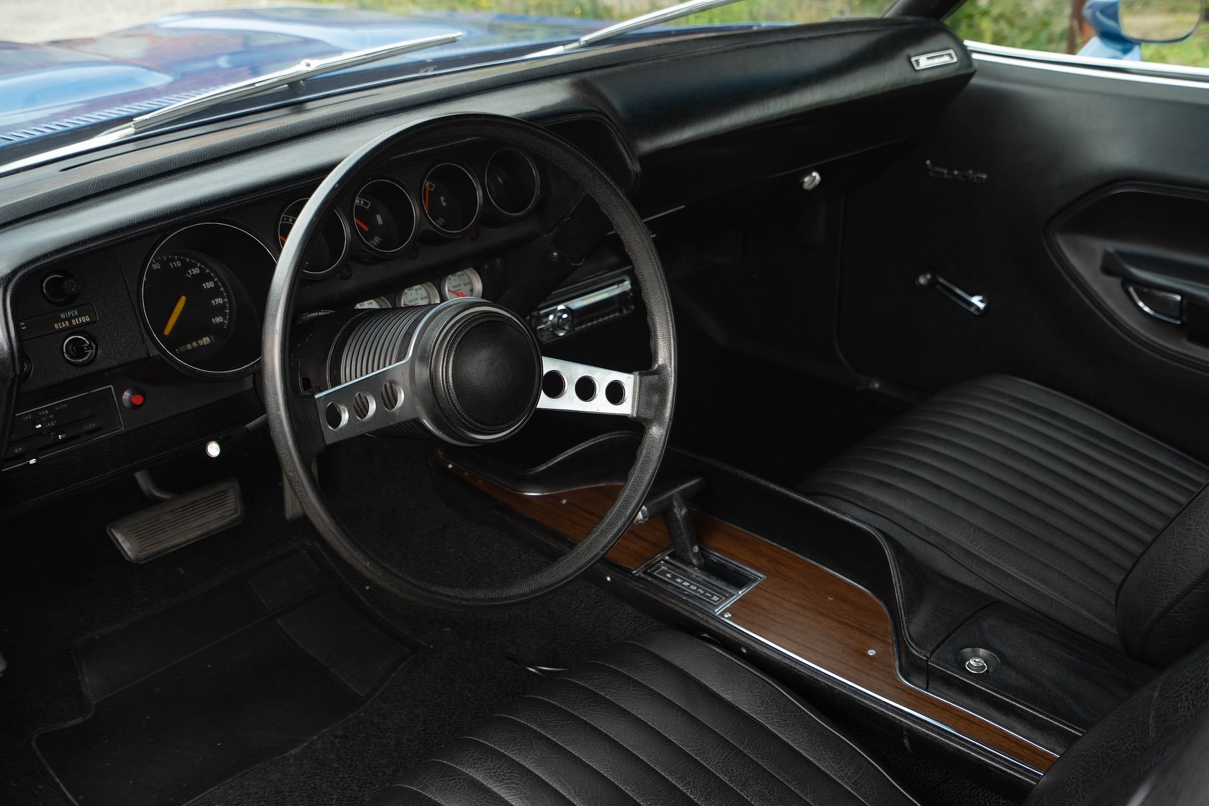 Interior image of 1972 Plymouth Cuda 340/408