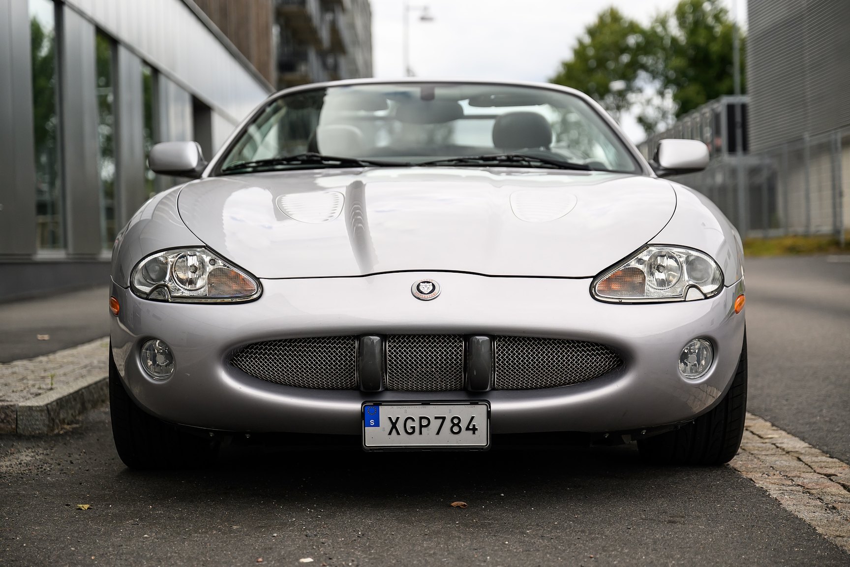 Exterior image of 2001 Jaguar XKR Silverstone