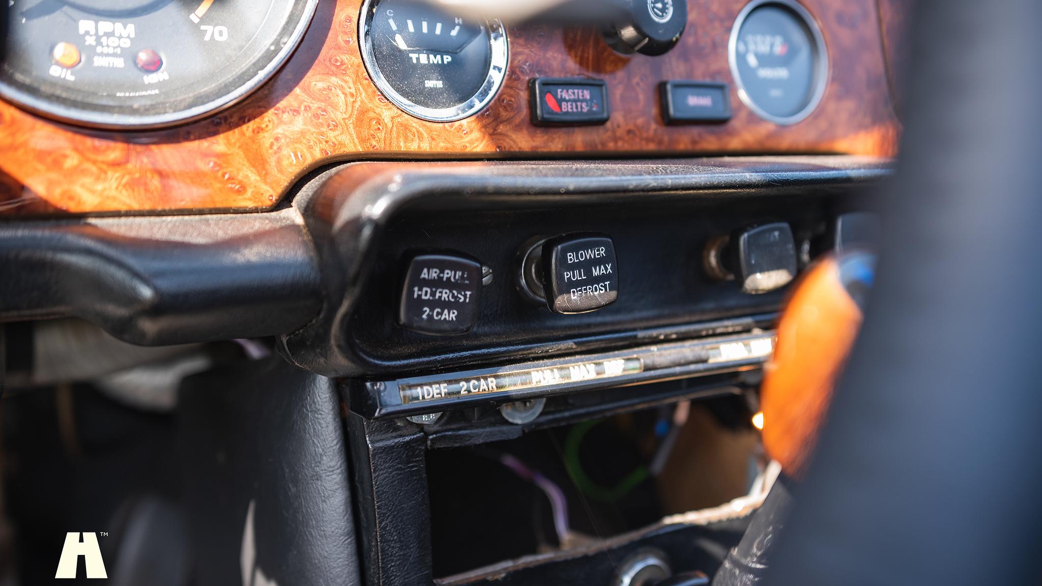 Interiörbild 1974 Triumph TR6 (21)