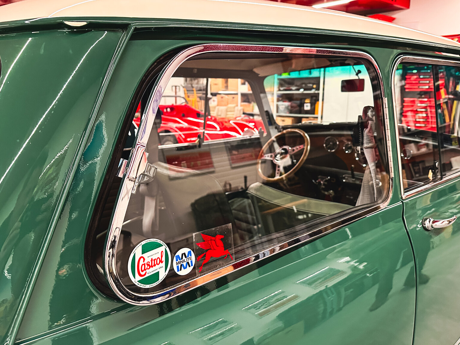 Exteriörbild på 1965 Austin Cooper