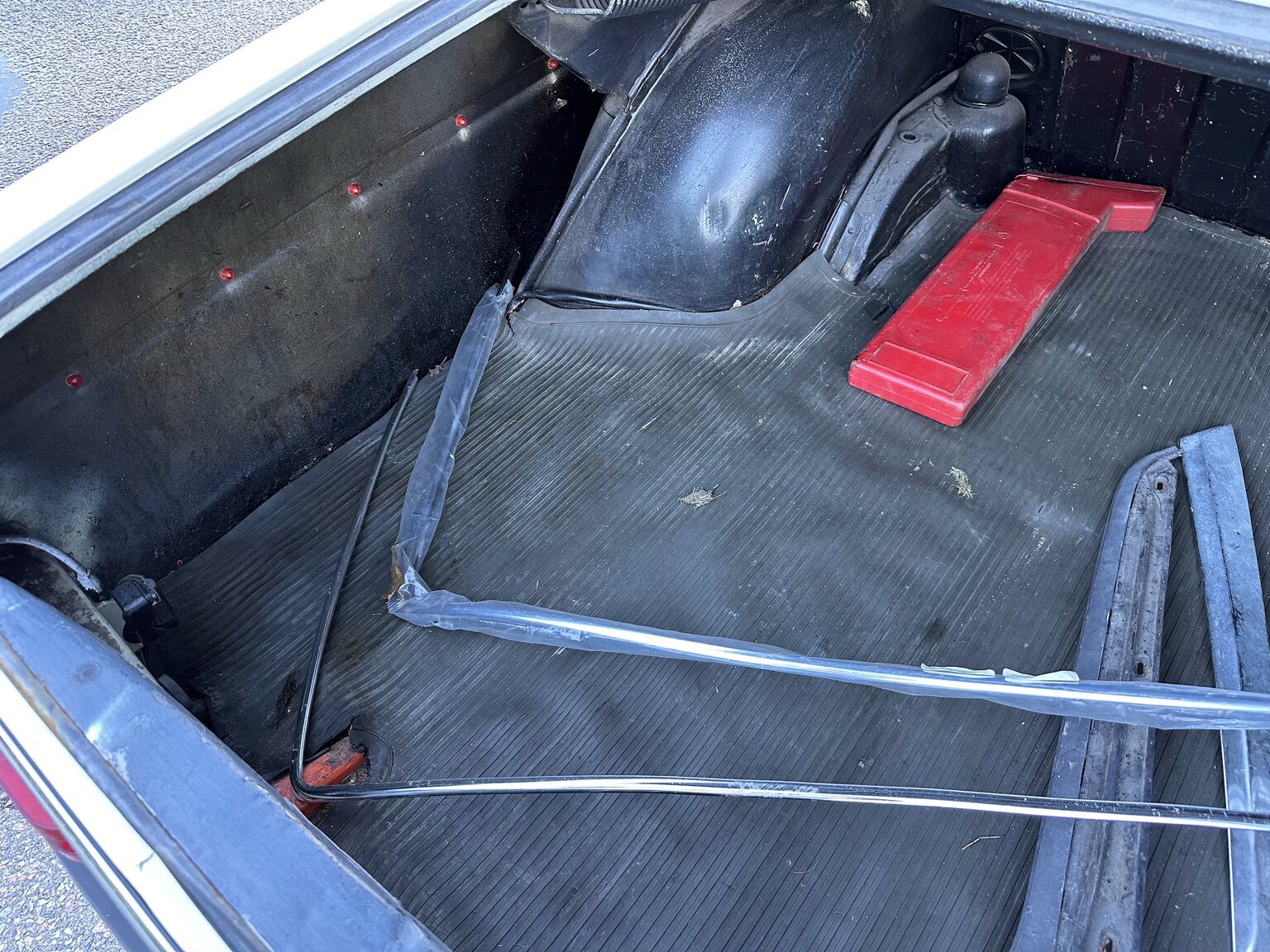 Interiörbild 1974 Mercedes Benz 230.6