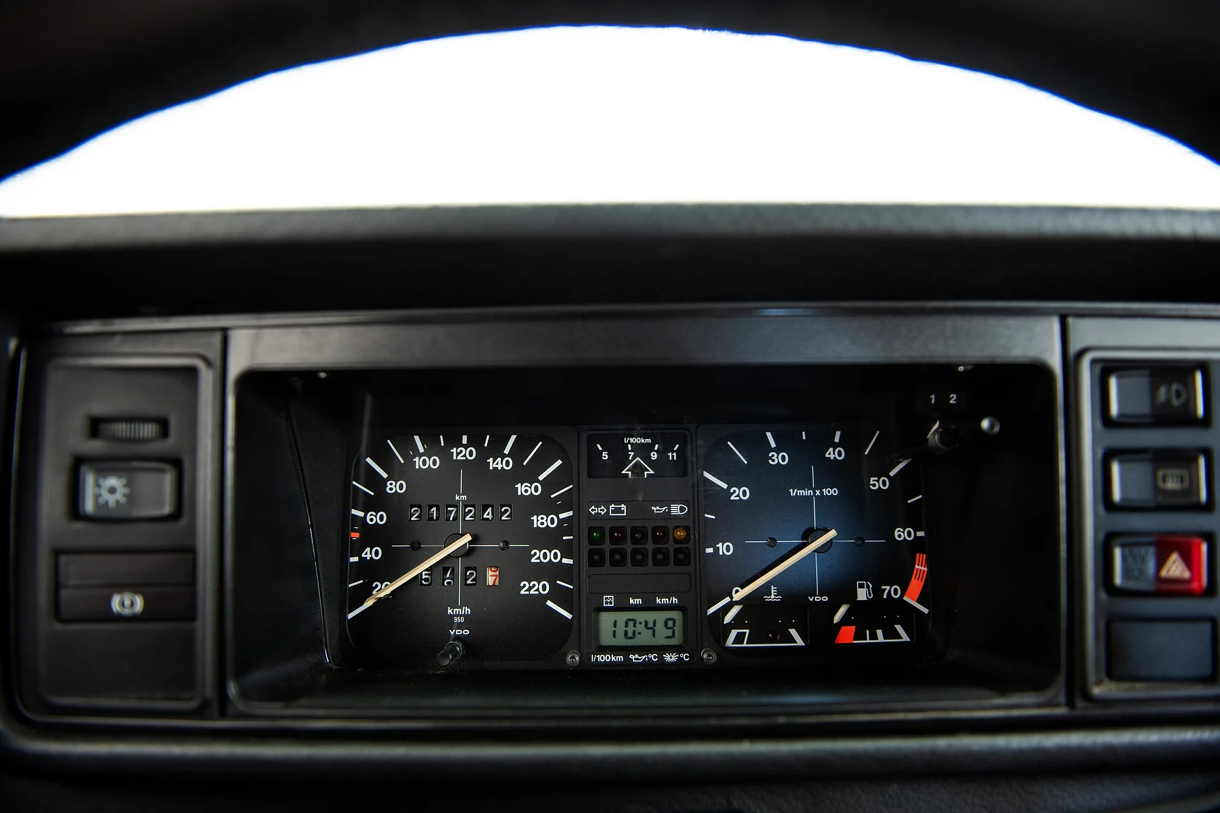 Interiörbild 1984 Volkswagen Golf GTI "Special" (15)