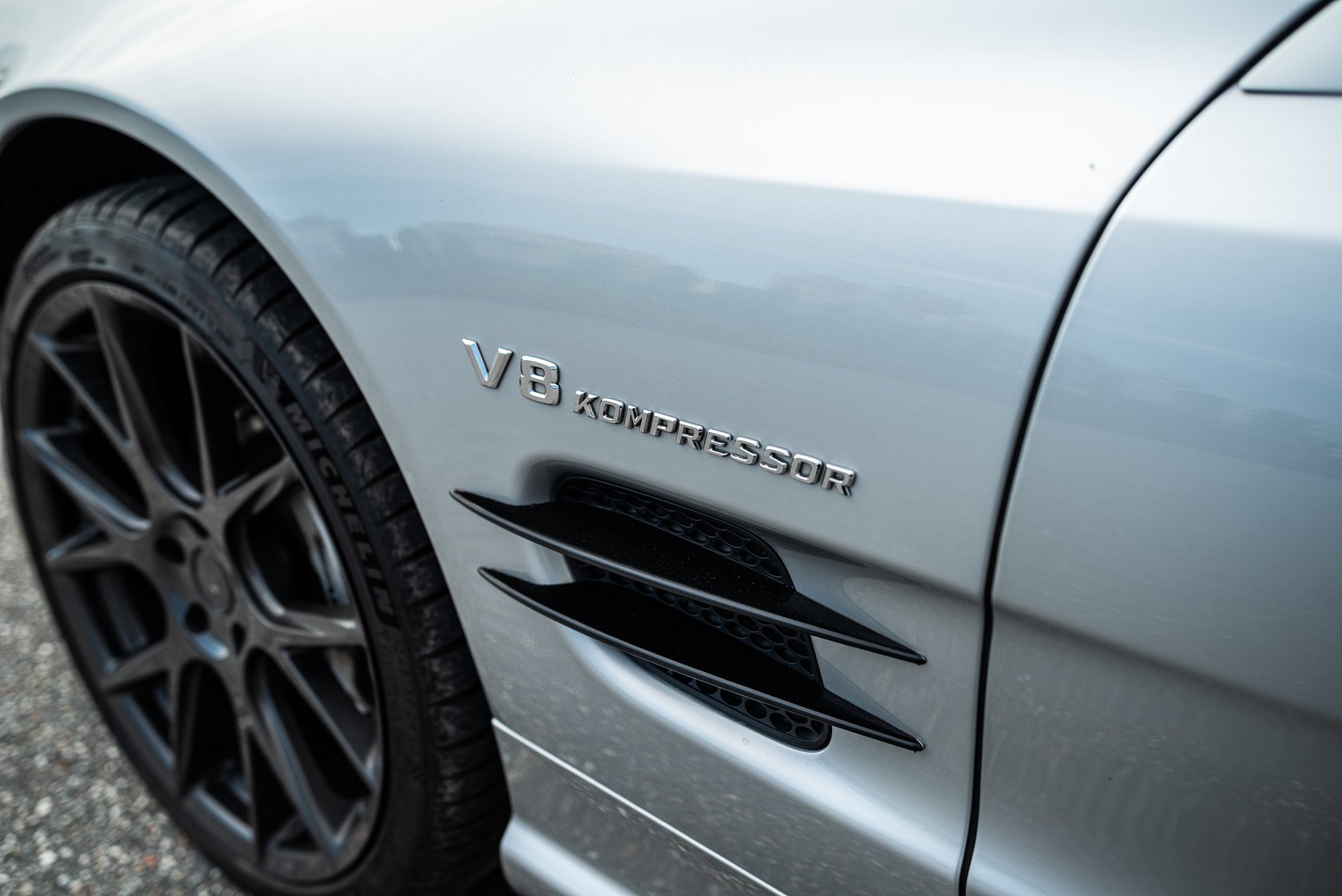 Exterior image of 2002 Mercedes SL 55 AMG