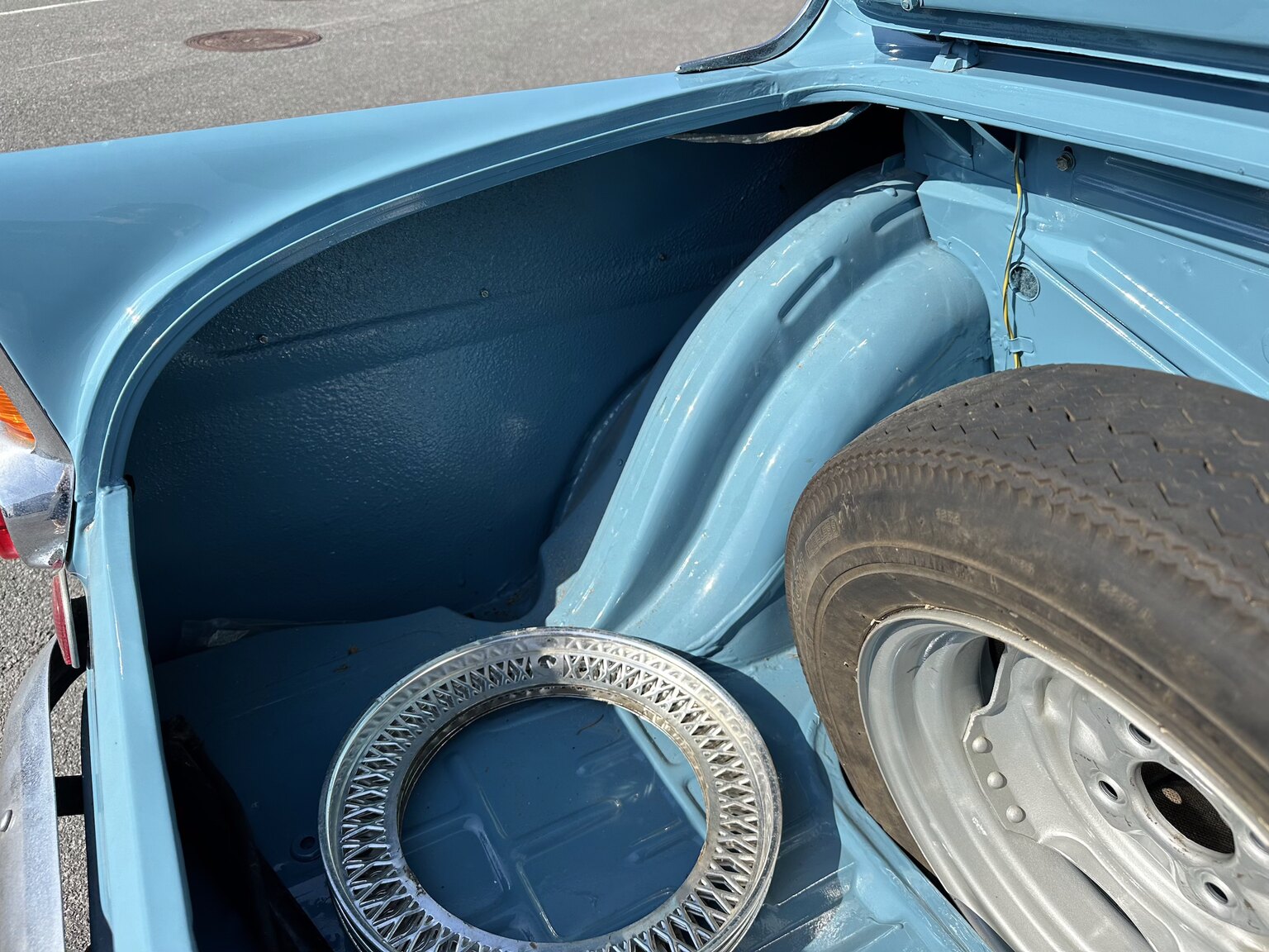 Innenraumfoto von 1961 Ford Anglia