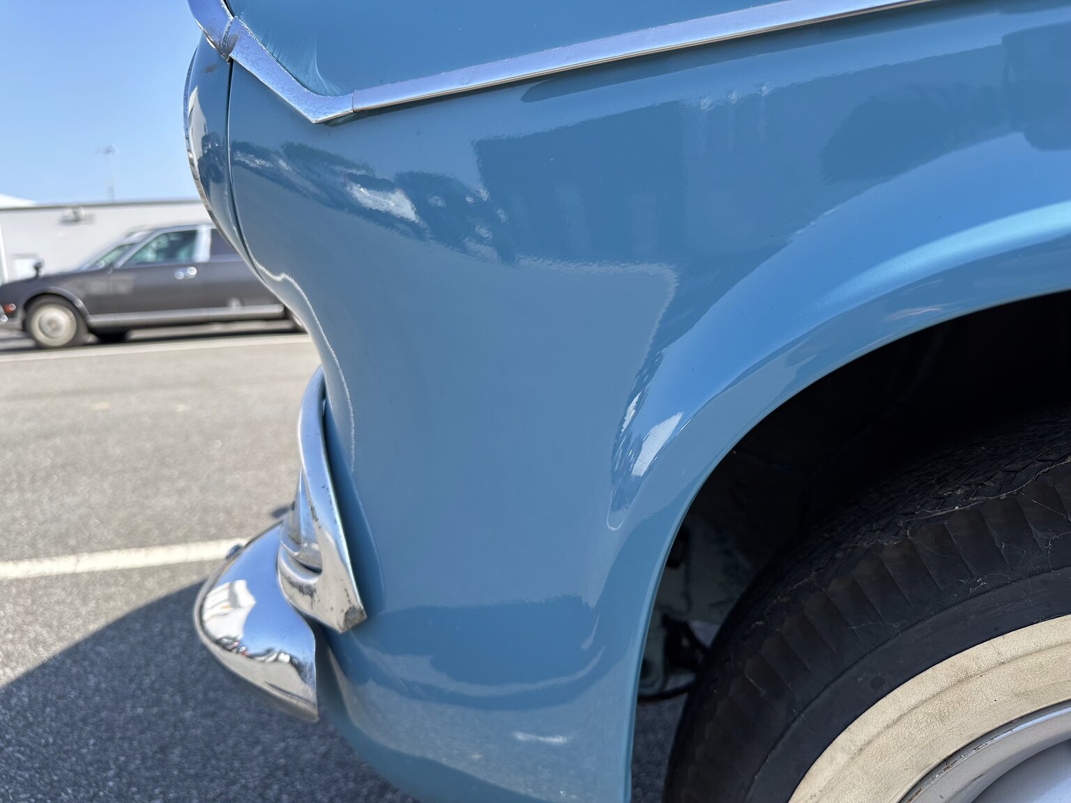 Exteriörbild på 1961 Ford Anglia