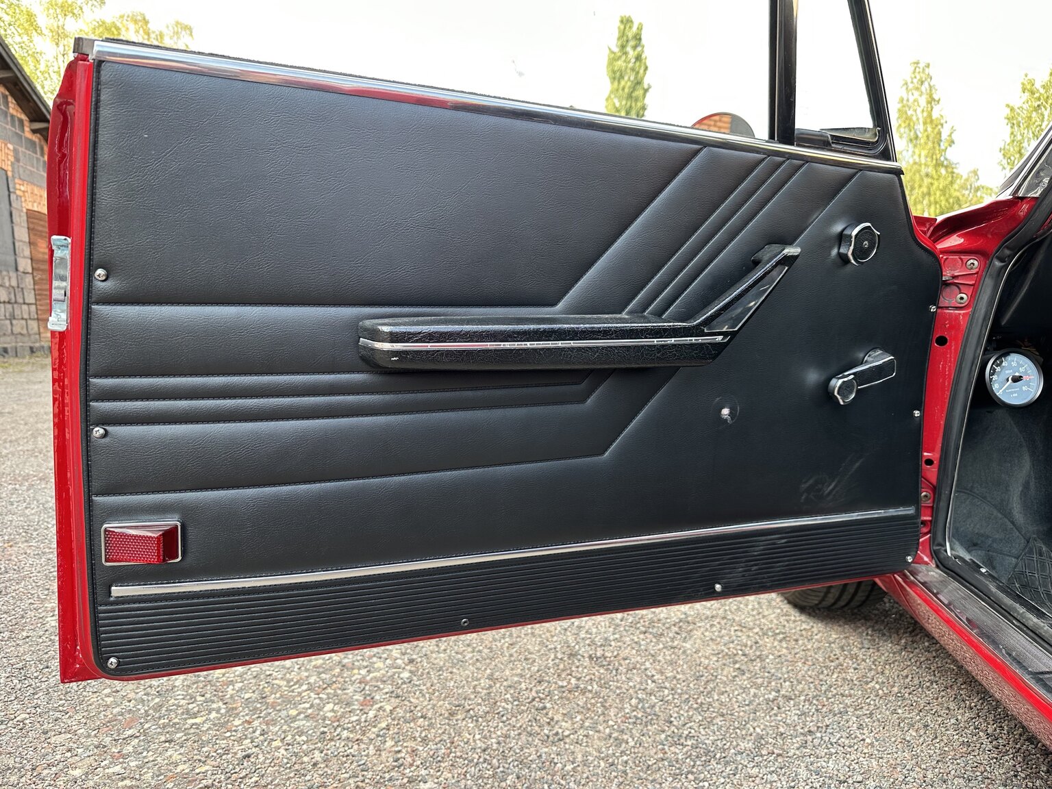 Interiörbild 1972 Alfa Romeo 2000 GTV Bertone Coupé