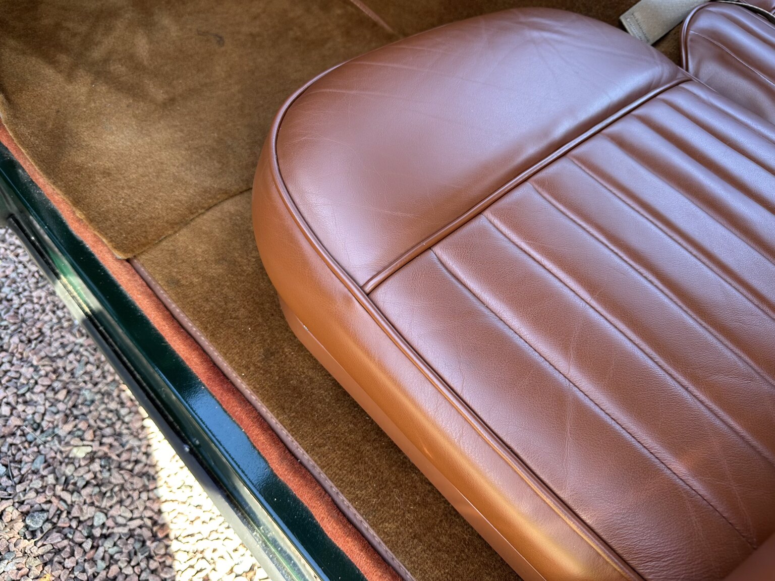 Interior image of 1958 Jaguar XK150