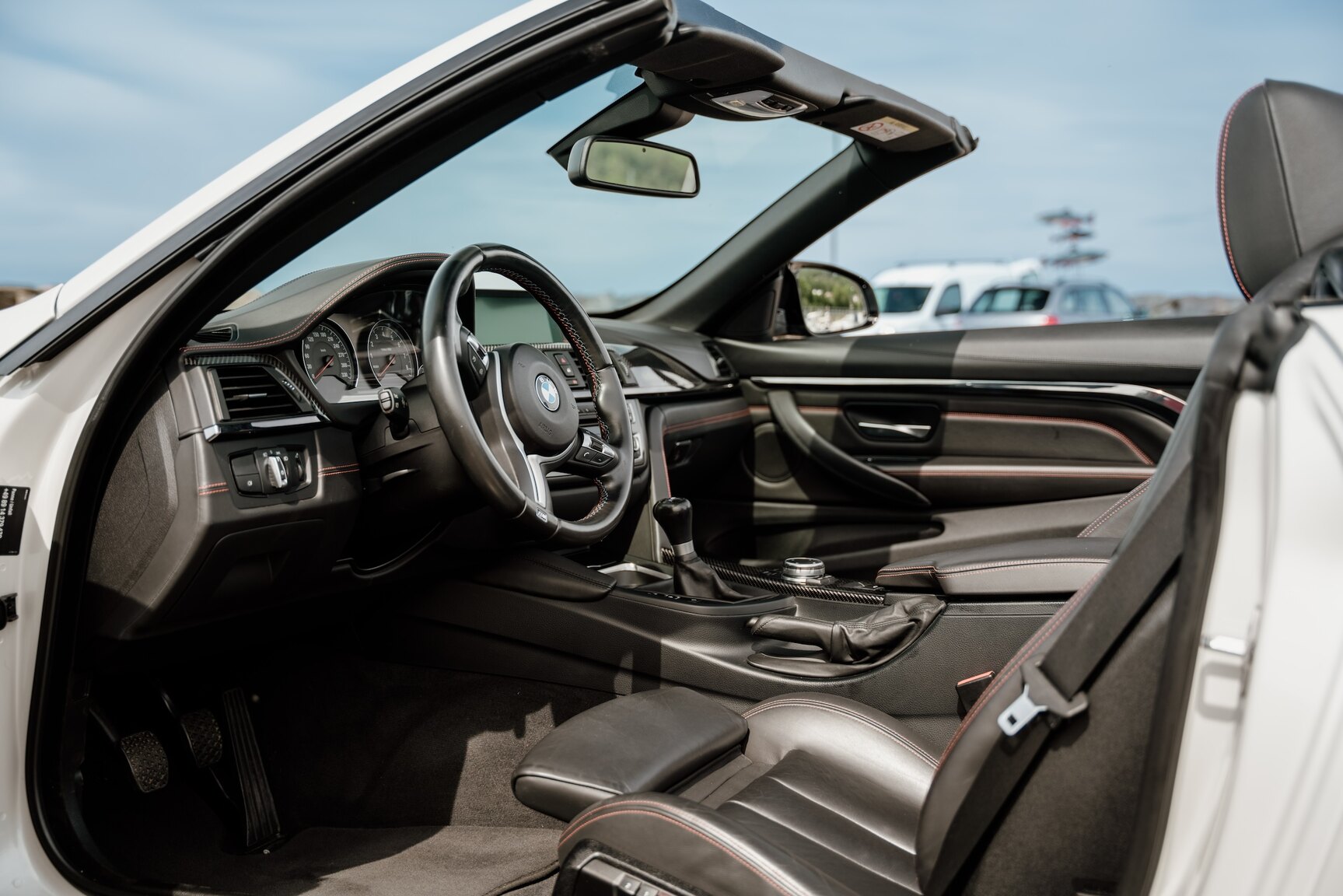 Interiörbild 2015 BMW M4 Cabriolet