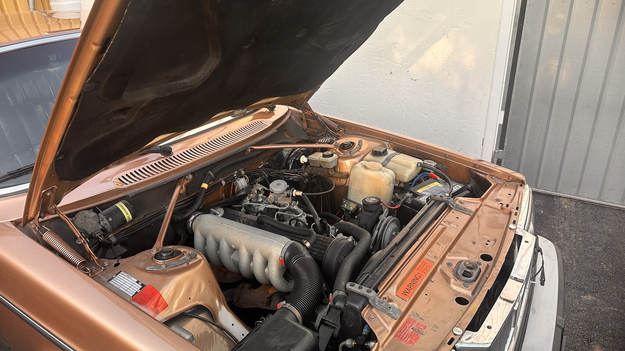 1981 Volvo 244 GLE D6, Mekanik
