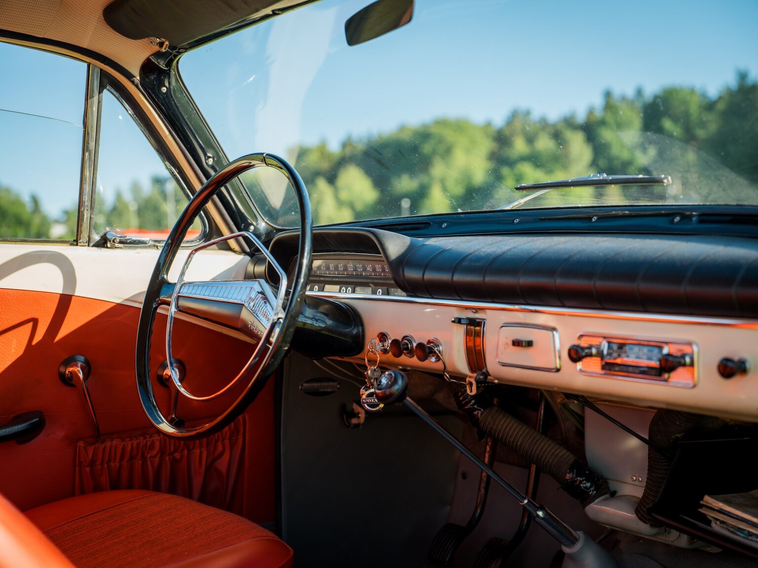 Interiörbild 1962 Volvo Amazon 1.8