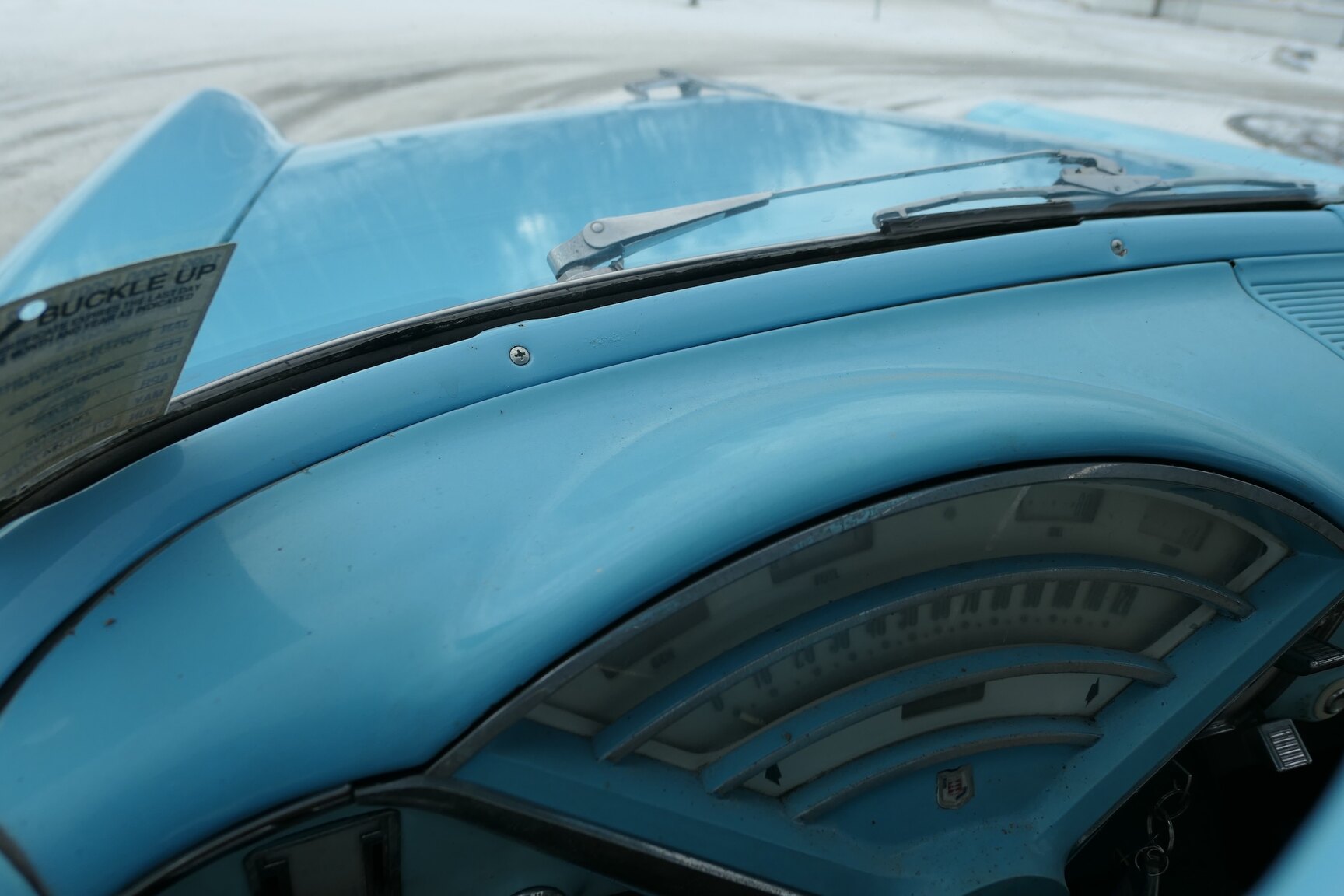 Interior image of 1956 Mercury Custom 5.1 V8