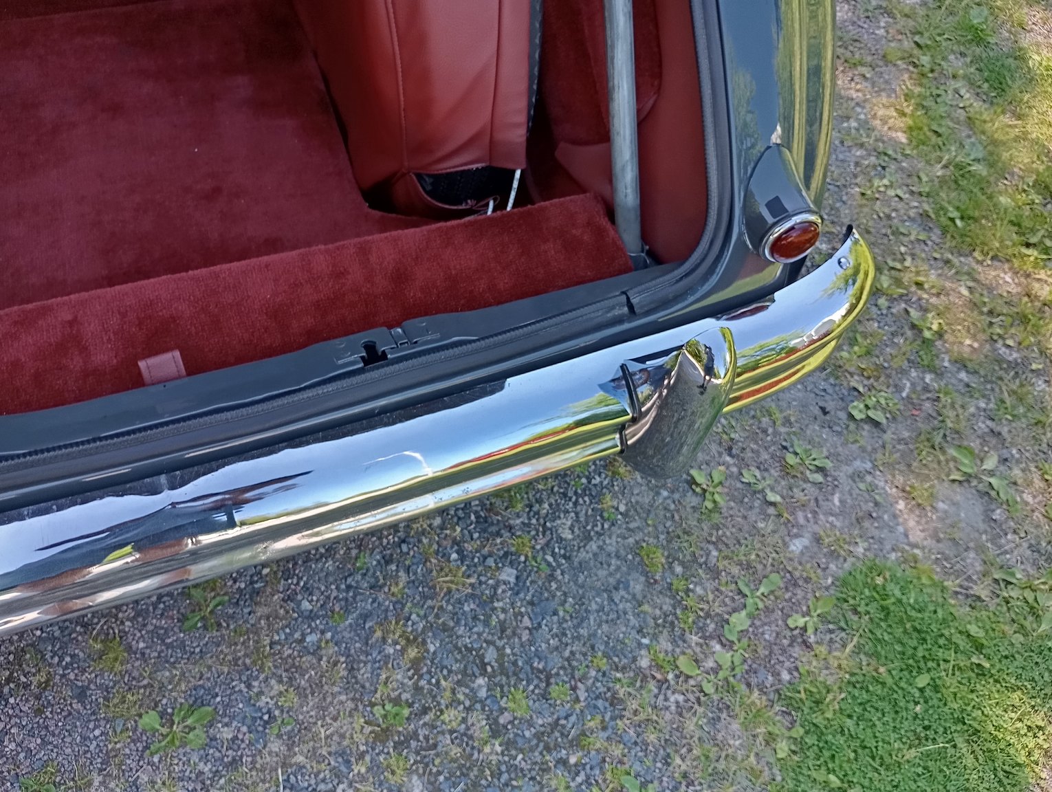 Interior image of 1954 Jaguar Mark VII