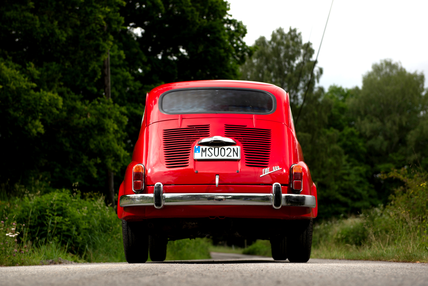 Exteriörbild på 1968 Fiat 600D