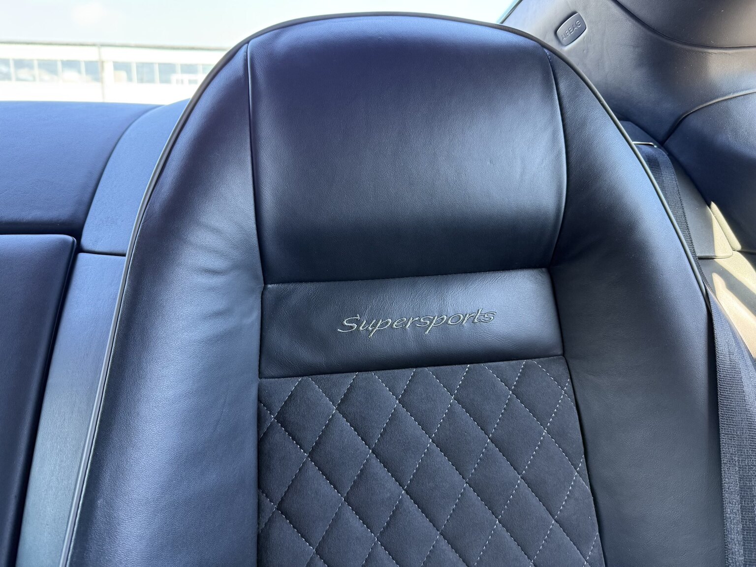 Interiörbild 2011 Bentley Continental Supersports