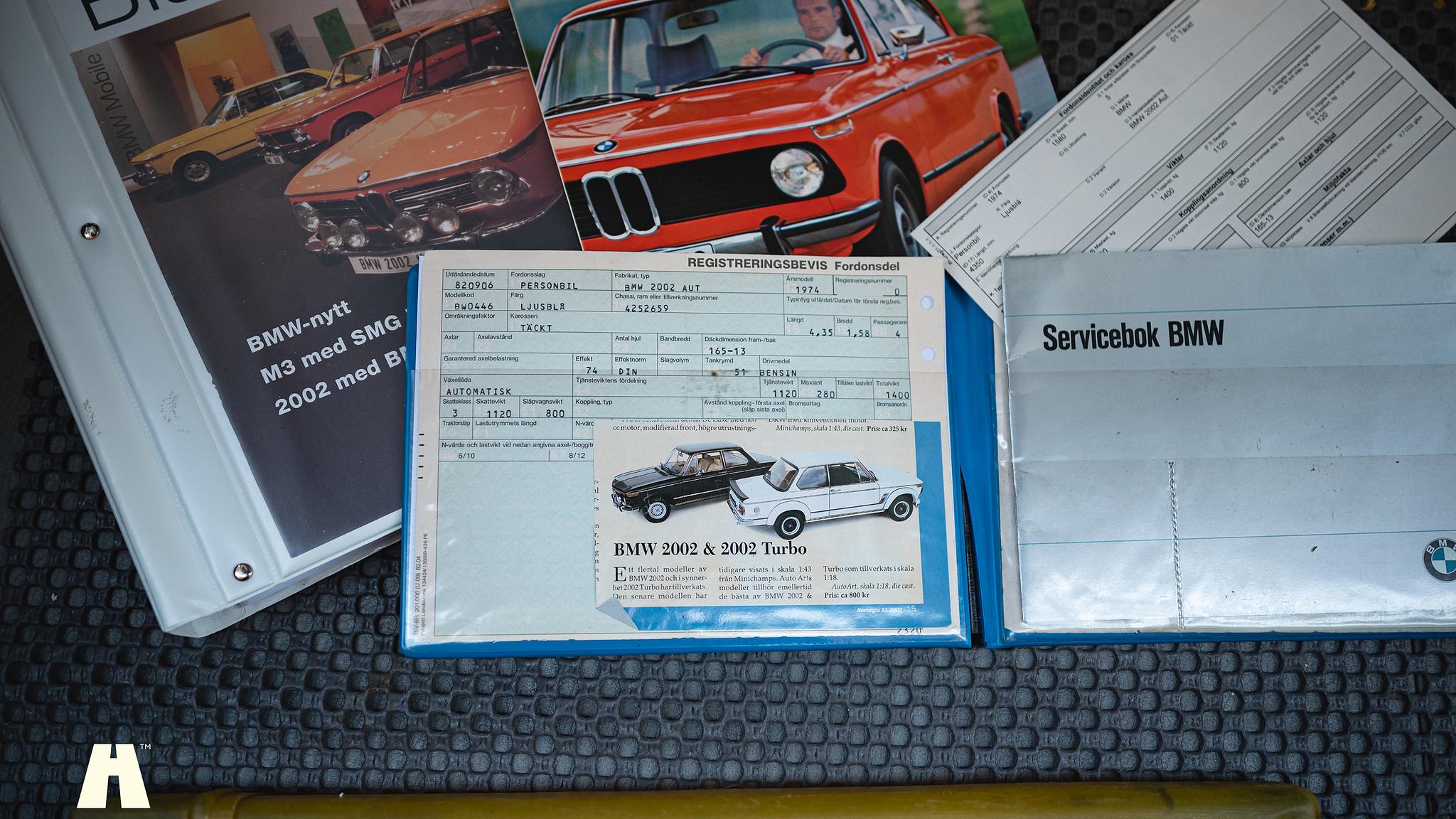 Dokumentation, 1974 BMW 2002