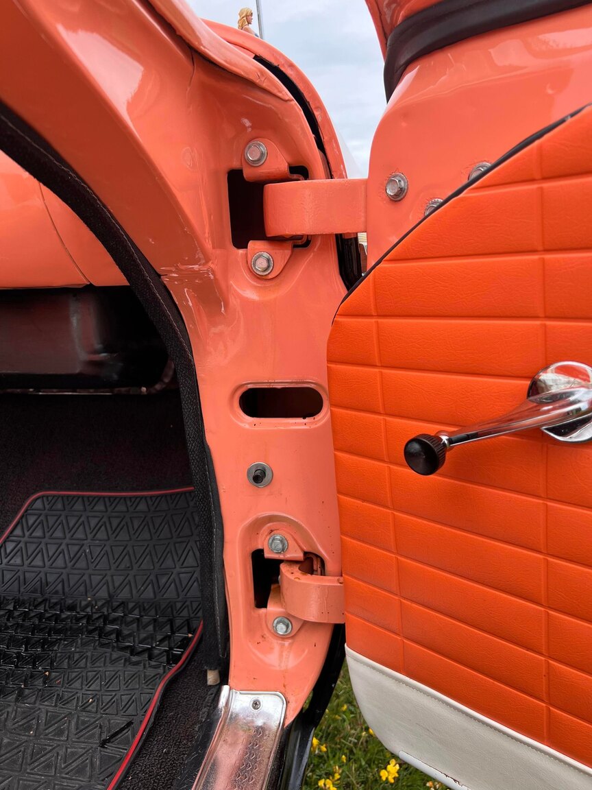 Interiörbild 1957 Ford Fairlane 500 Skyliner Retract