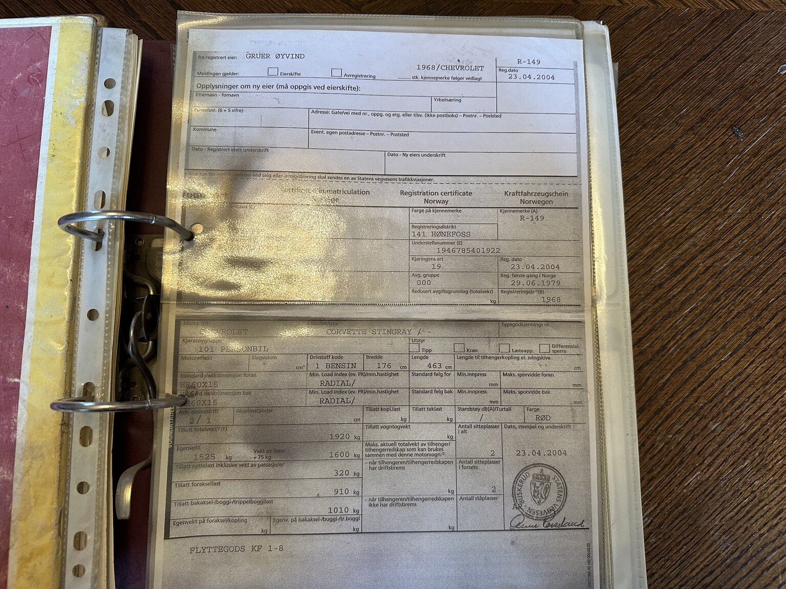 Dokumentation, 1968 Chevrolet Corvette 427ci / 435hp (11)