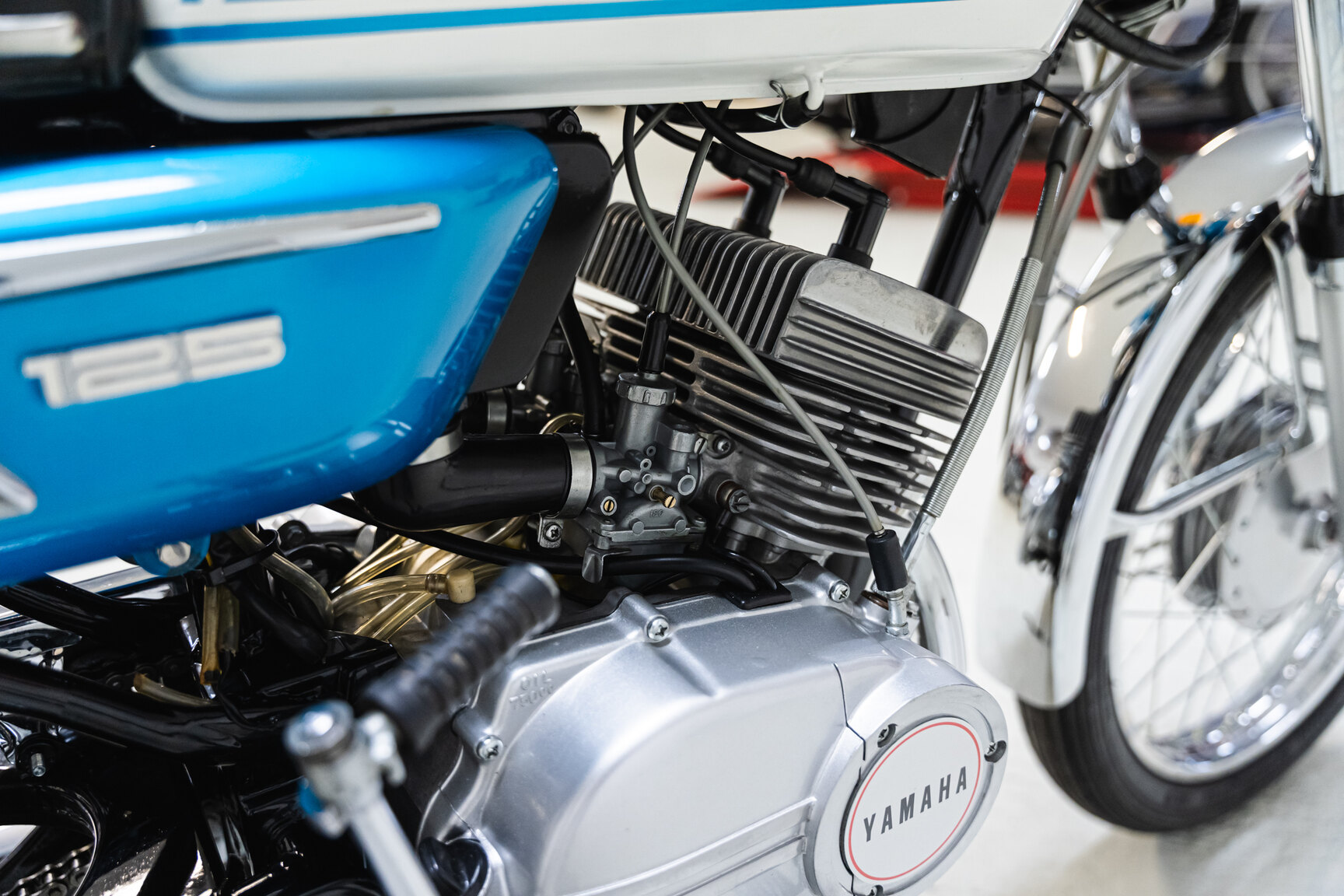 Image of 1972 Yamaha AS3 mechanics