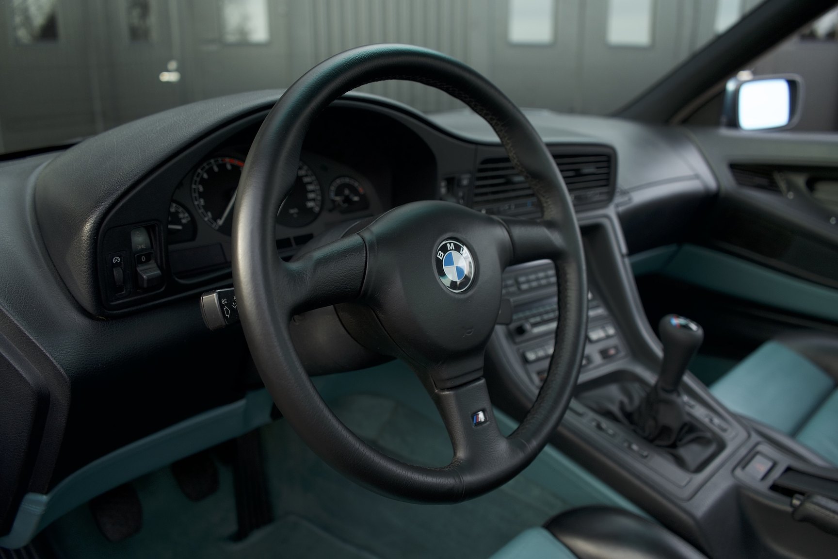 Interior image of 1992 BMW 850i 6-speed manual - NO RESERVE