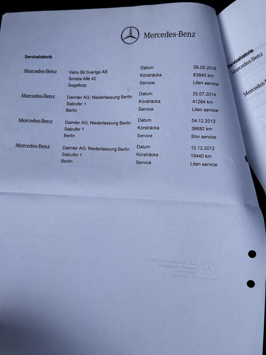 Dokumentation för 2011 Mercedes-Benz S600