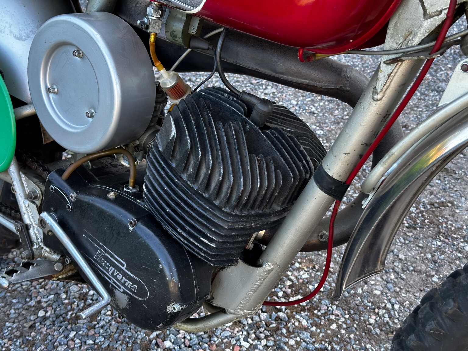 Image of 1969 Husqvarna 250 mechanics