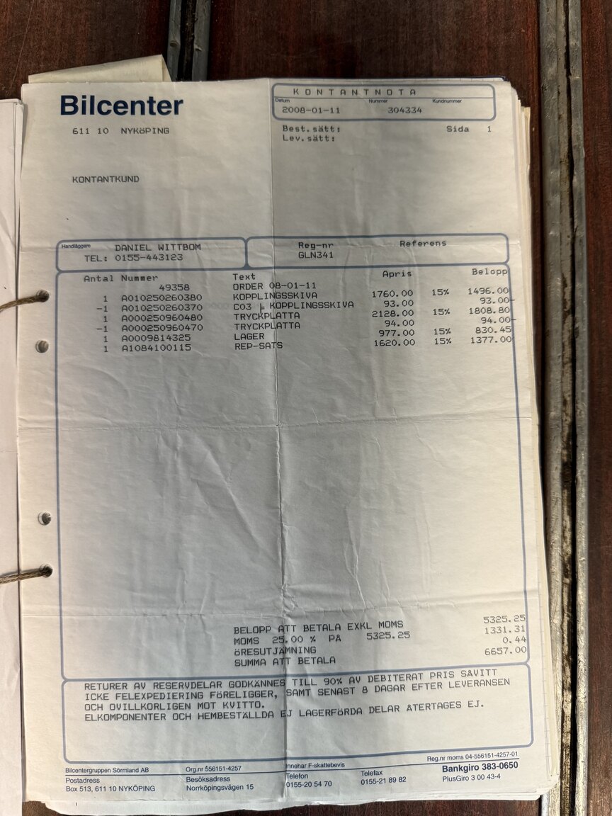 Documentation for 1967 Mercedes-Benz 230 Safari