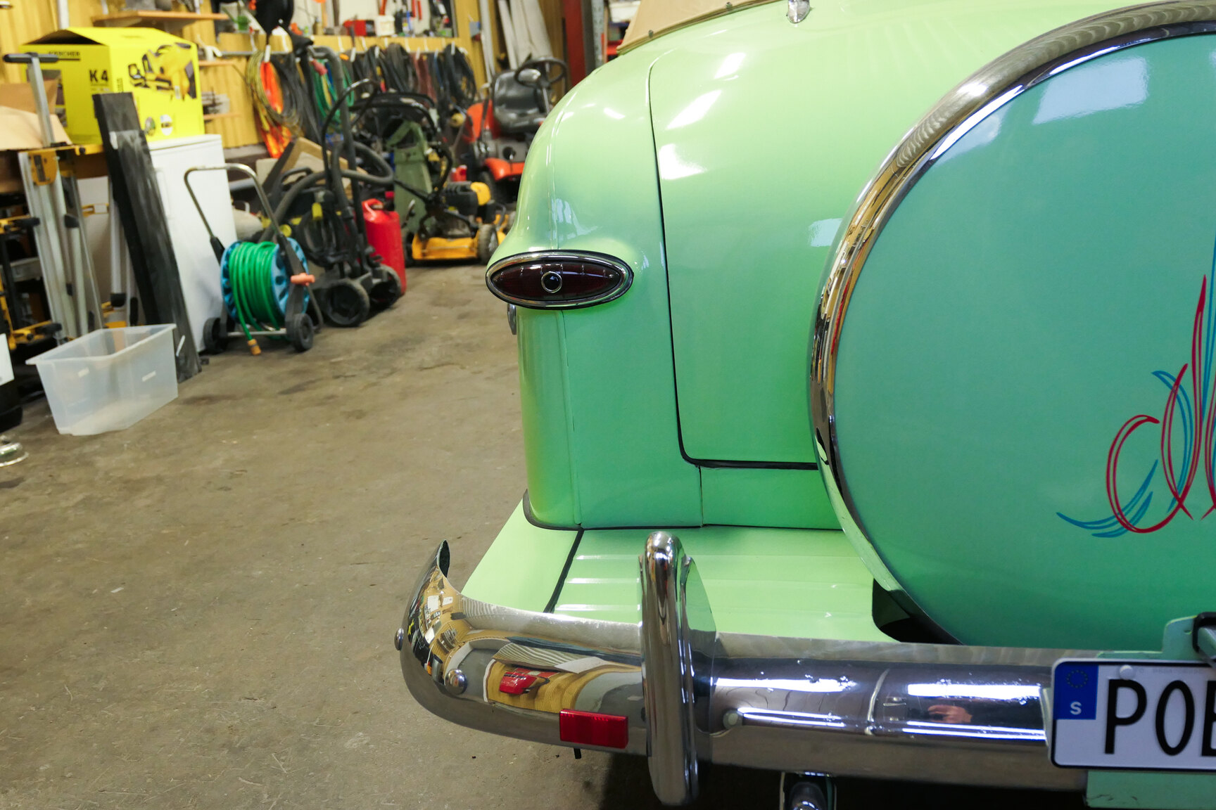 Exterior image of 1949 Ford Custom Convertible