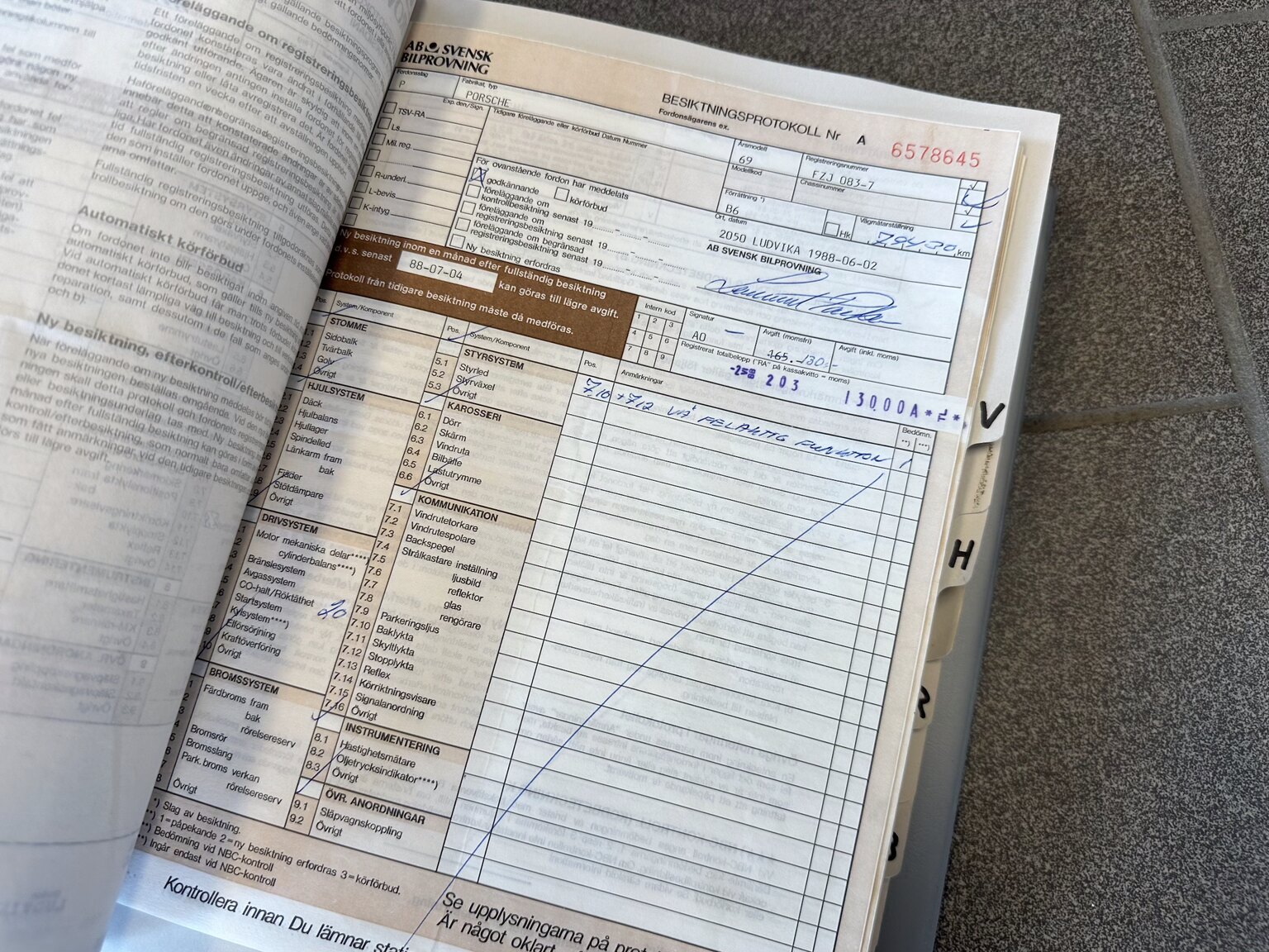 Documentation for 1969 1969 PORSCHE COUPÉ 911 T  (18)