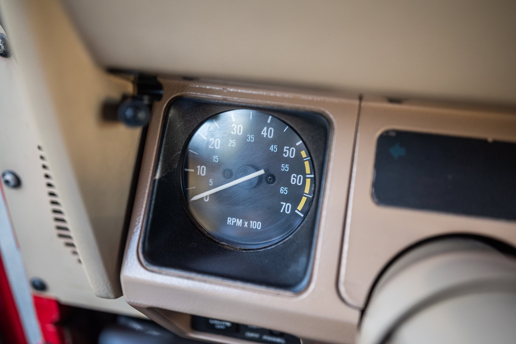 Interiörbild 1991 Jeep Wrangler 4.0 4WD