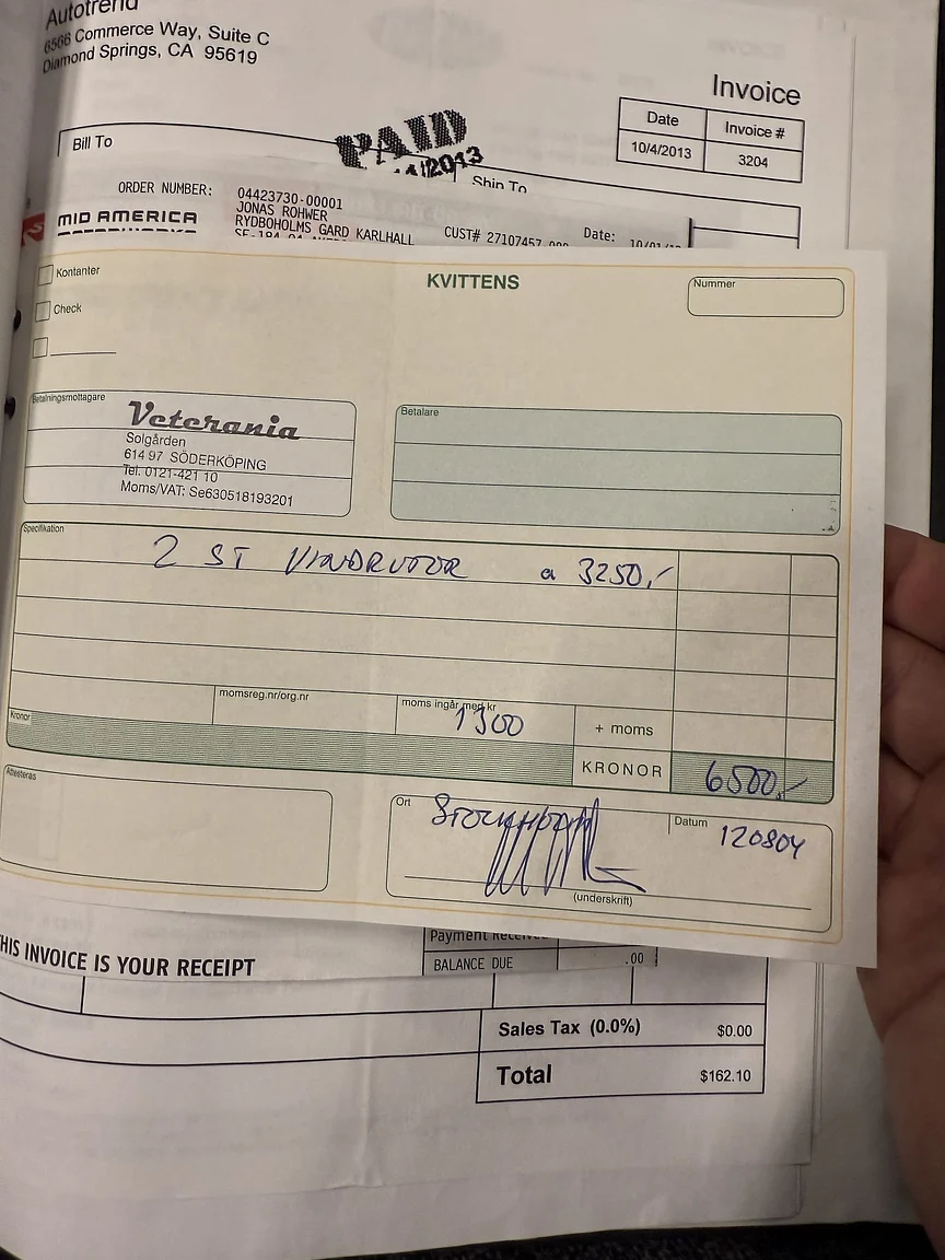 Dokumentation, 1971 Chevrolet Corvette Stingray Special 598 cui V8 795 hk (106)