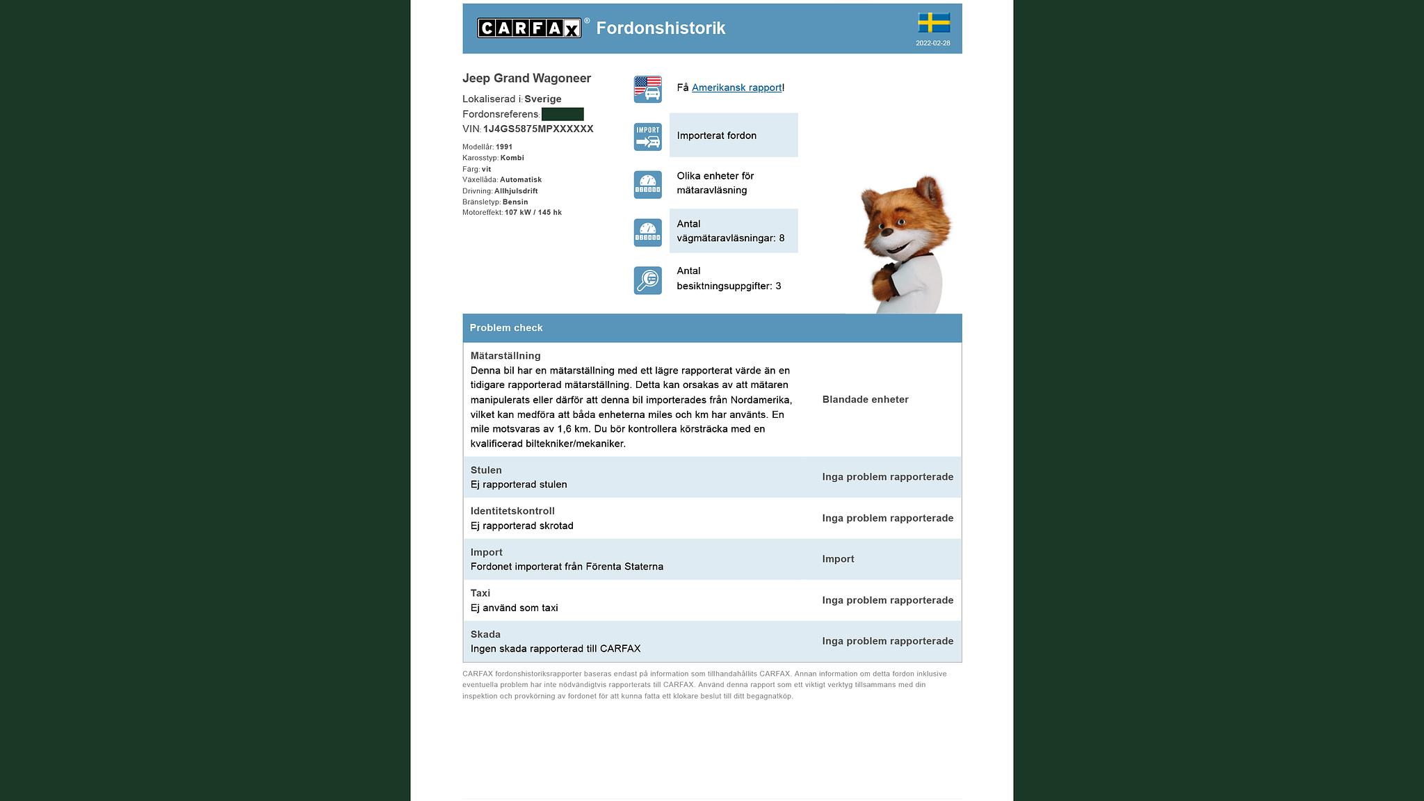 Dokumentation för 1991 Jeep Grand Wagoneer 1991 (5)