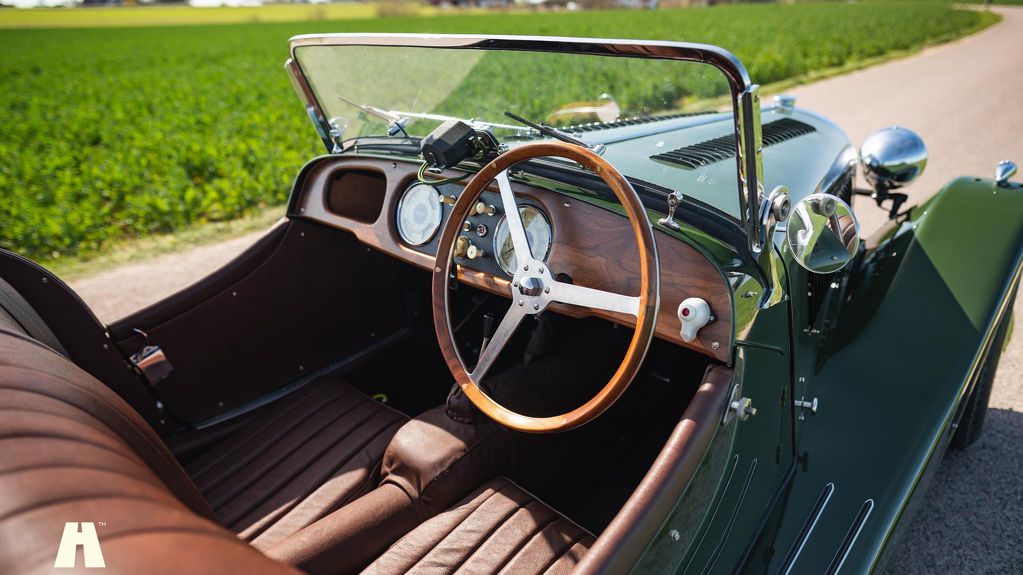 Interiörbild 1951 Morgan Plus 4 (5)