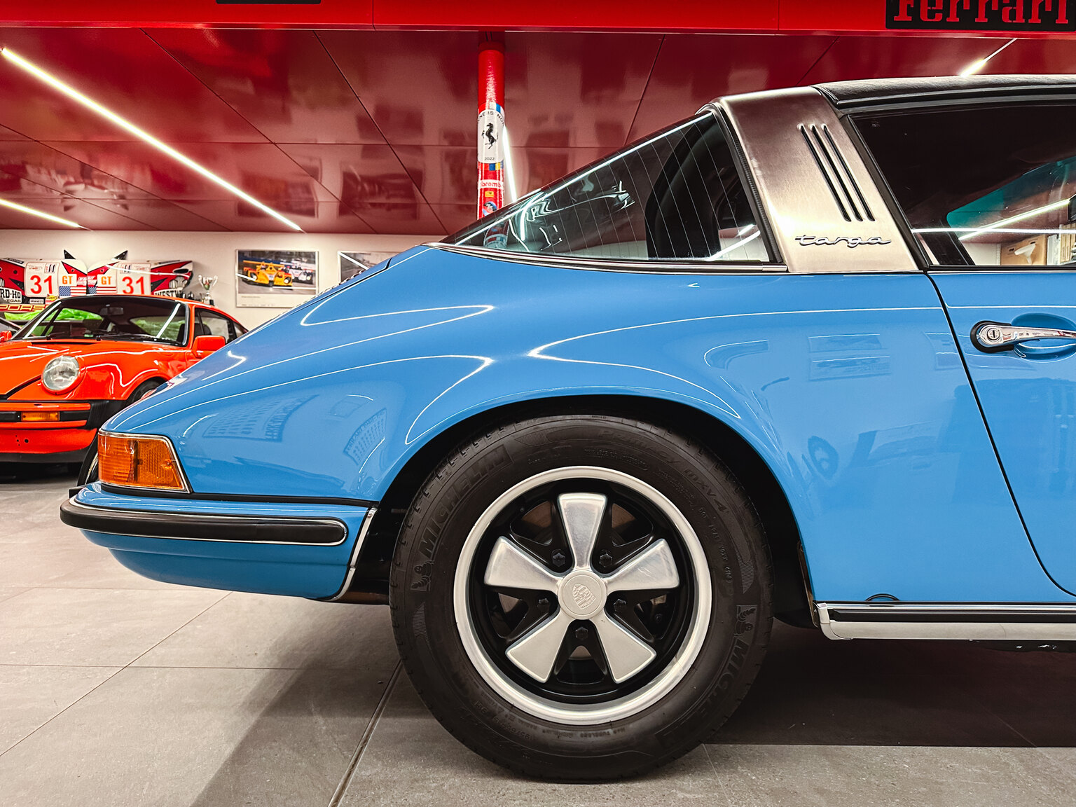 Exteriörbild på 1970 Porsche 911 E Targa