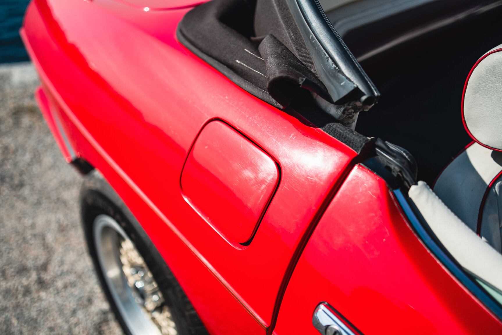 Exteriörbild på 1985 TVR 350i Cabriolet 3.5 V8