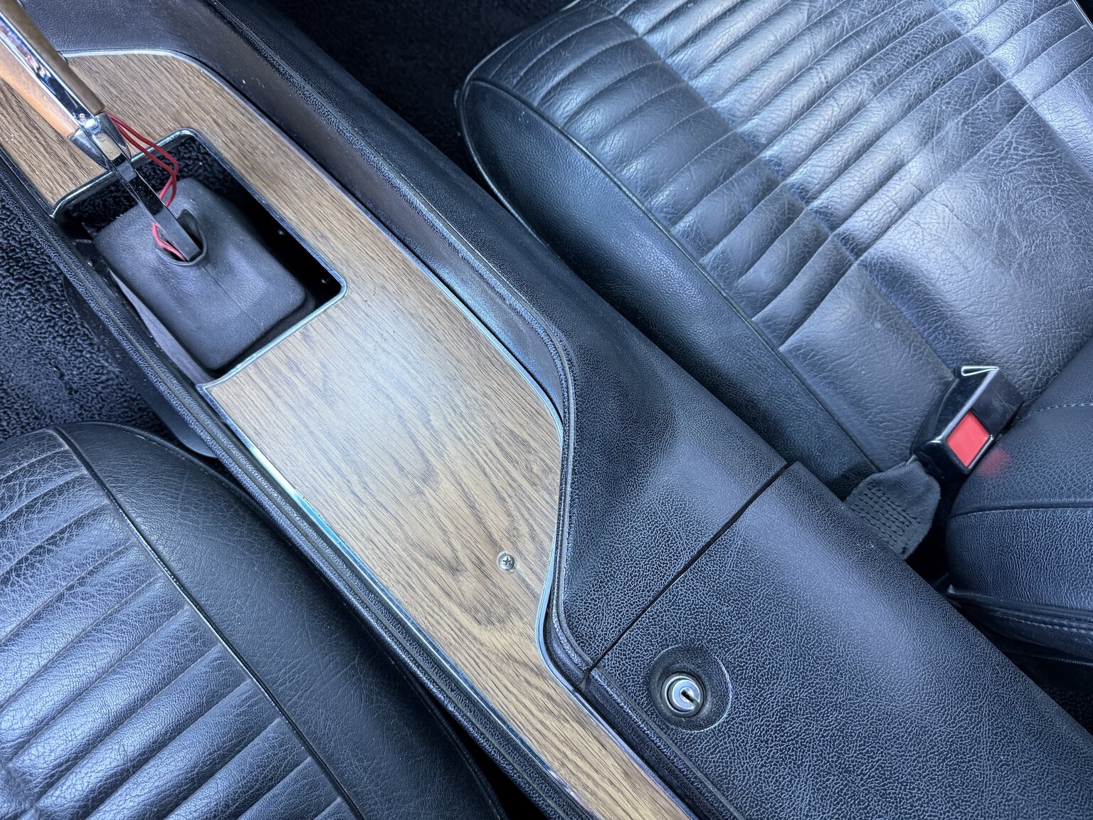 Interiörbild 1970 Dodge Challenger T/A 440 cui