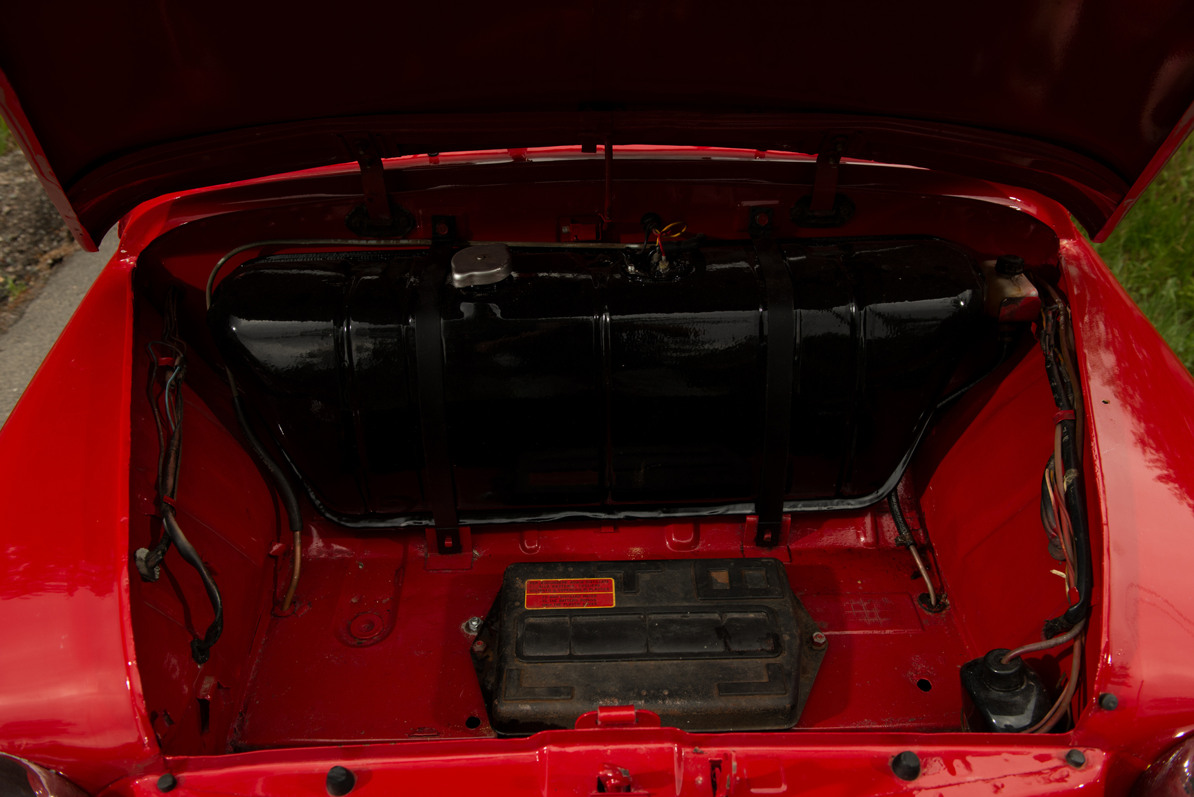 Interiörbild 1968 Fiat 600D