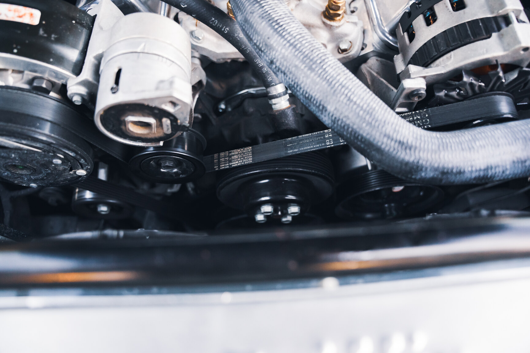 Image of 1957 Chevrolet Bel Air Sport Coupé (14) mechanics