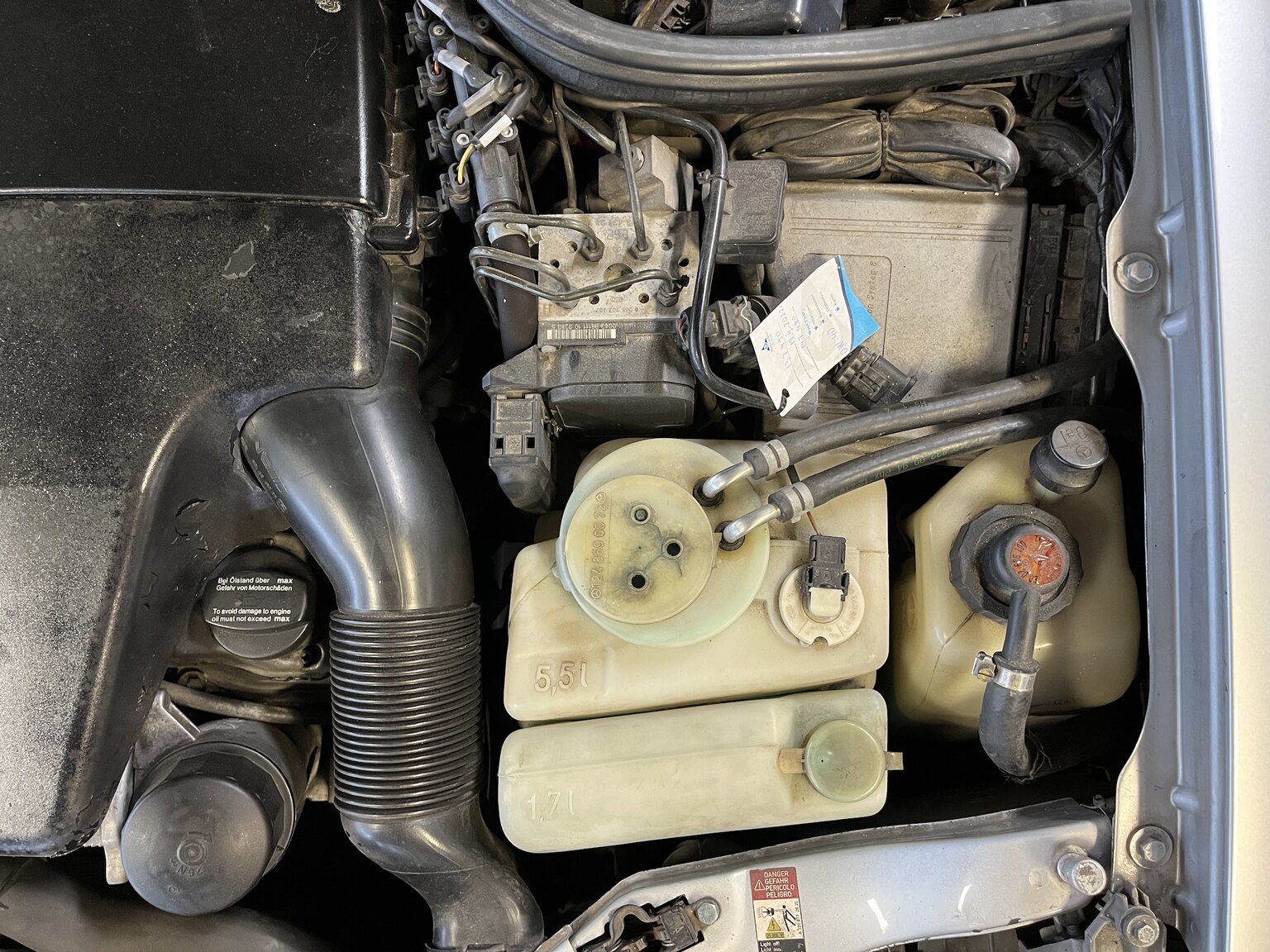 1998 Mercedes-Benz E55 AMG, Mekanik