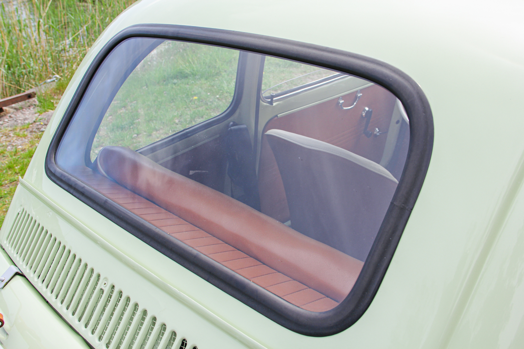 Exteriörbild på 1970 Fiat 500 Lusso