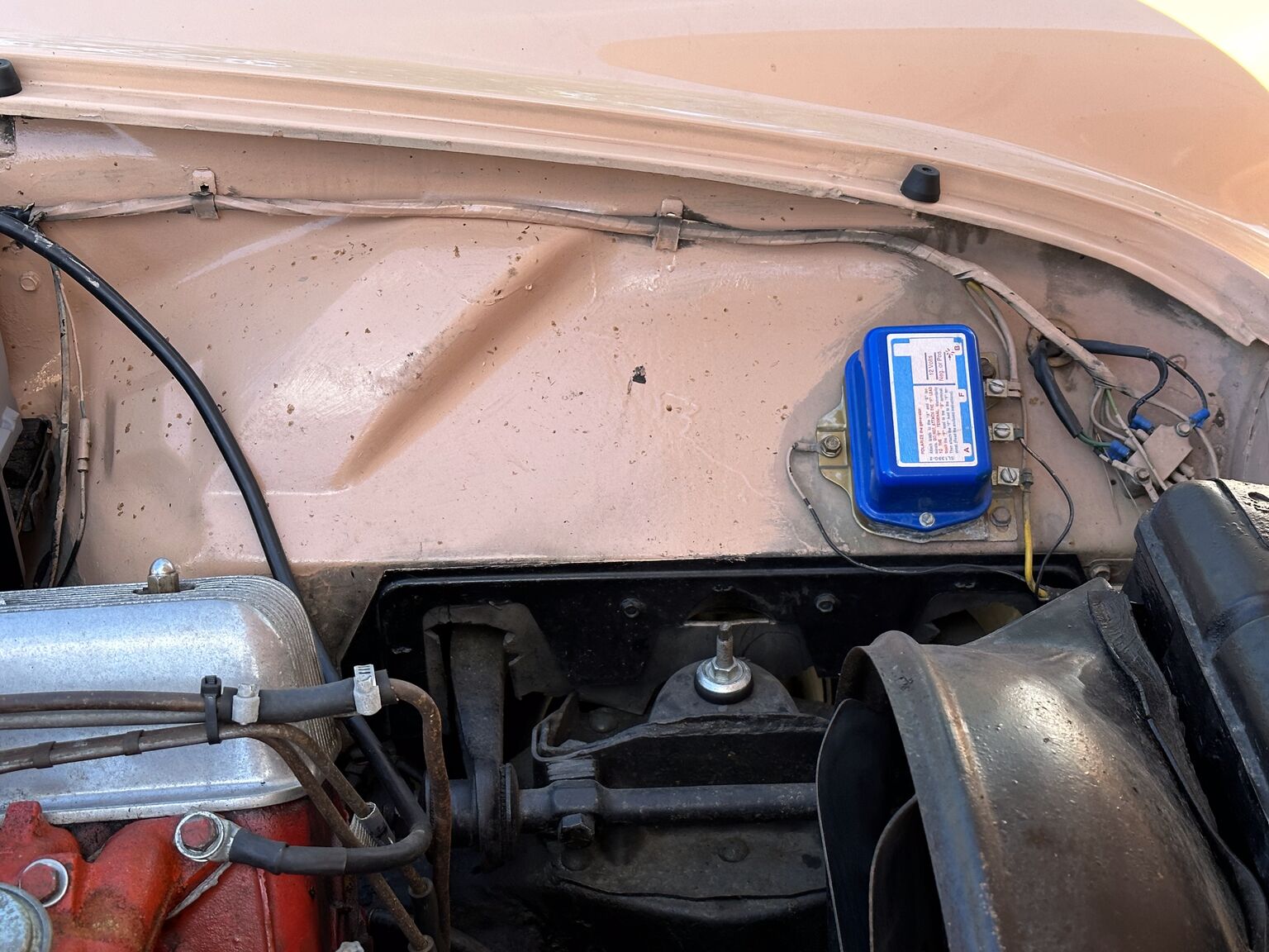 Image of 1956 Ford Thunderbird Convertible mechanics