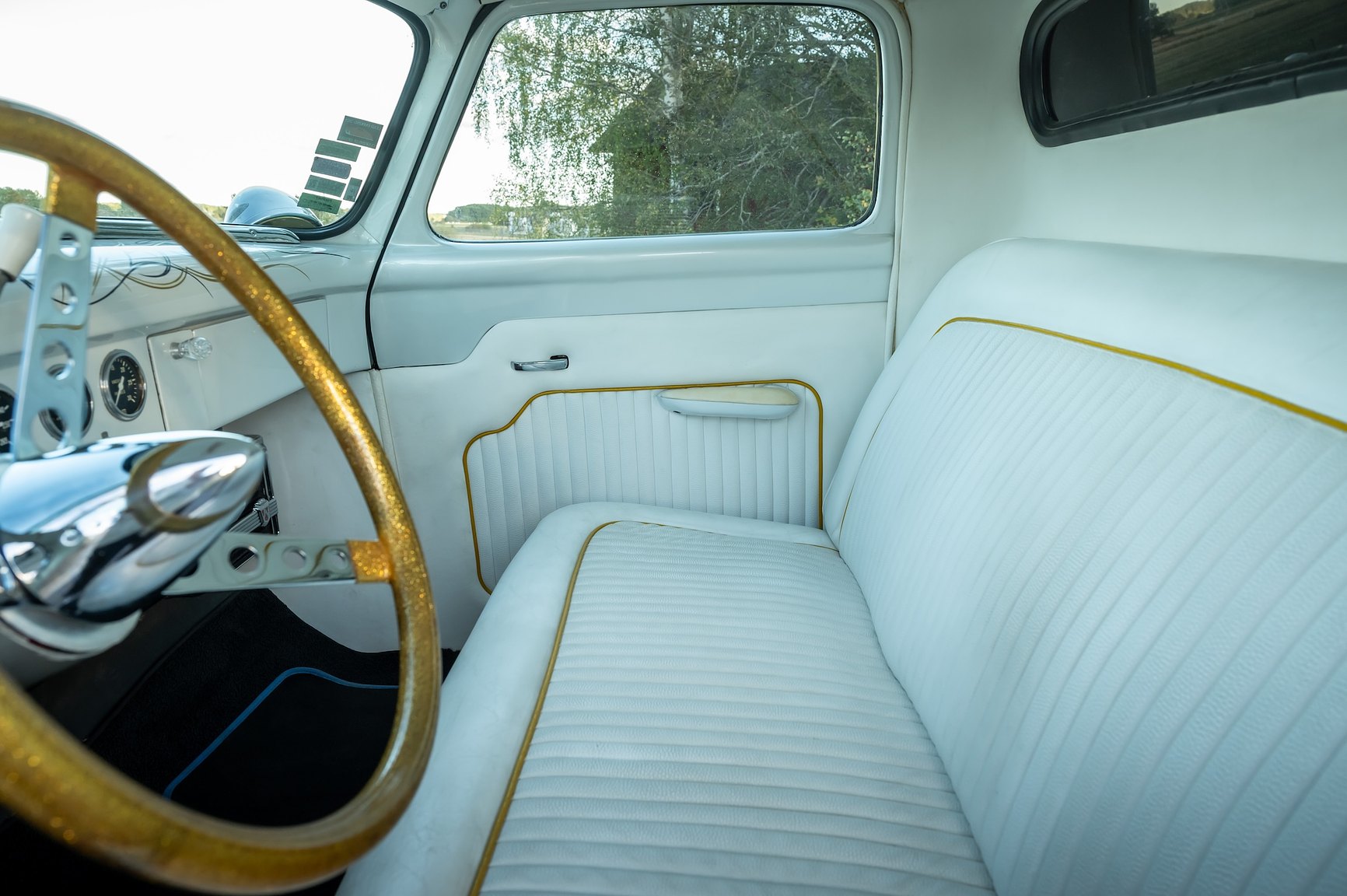 Interiörbild 1955 Ford F-100 Kustom