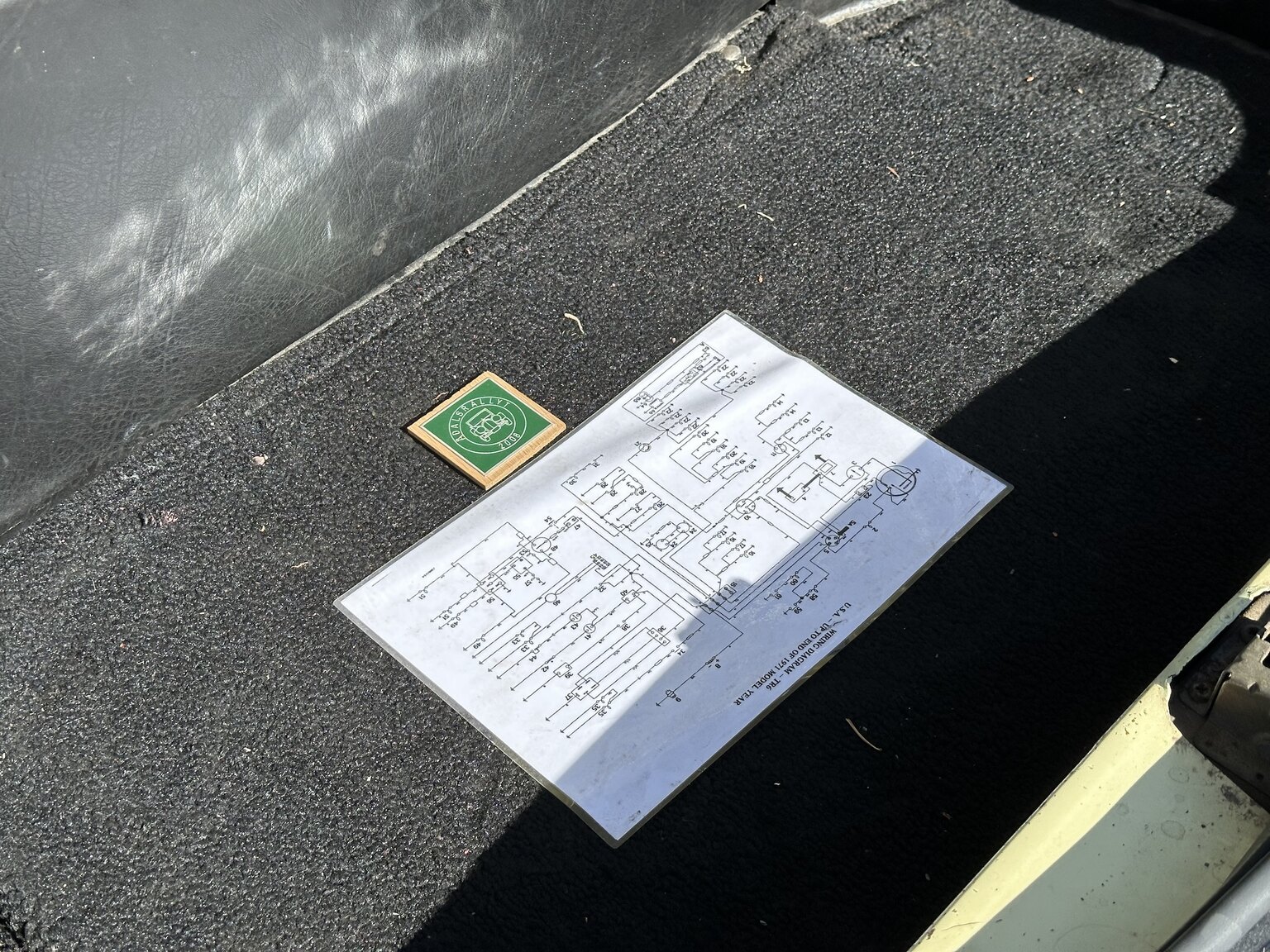 Interior image of 1971 Triumph TR6 (27)