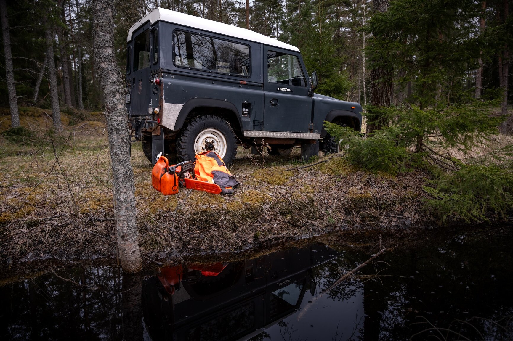 Aussenfoto 1986 Land Rover 90 2.5D