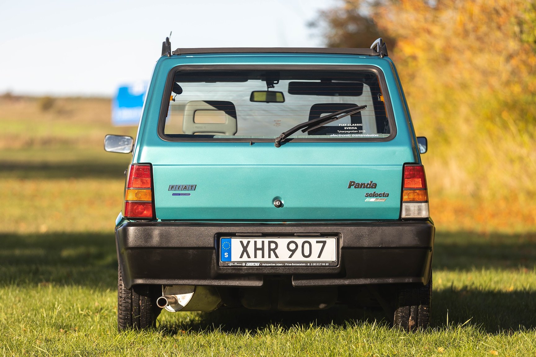 Exteriörbild på 1996 Fiat Panda CLX Selecta Tetto Apribile