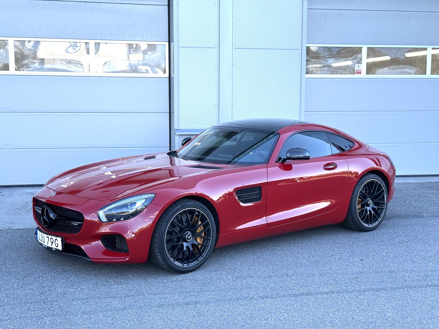 Exterior image of 2015 Mercedes-AMG GT S