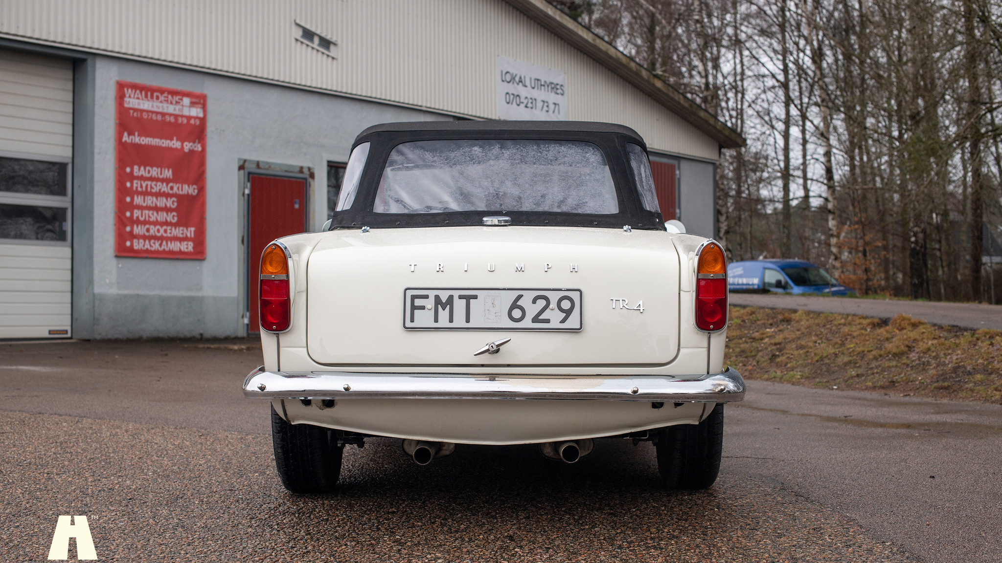 Exteriörbild på 1966 Triumph TR4 A