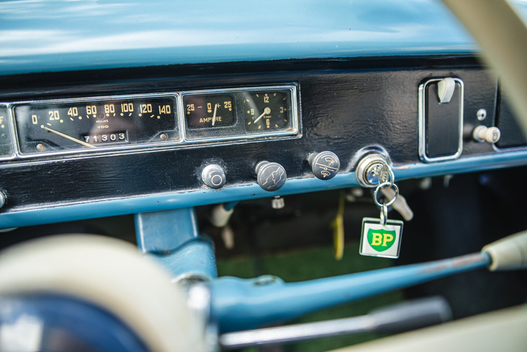 Interior image of 1959 SAAB 93B De Luxe
