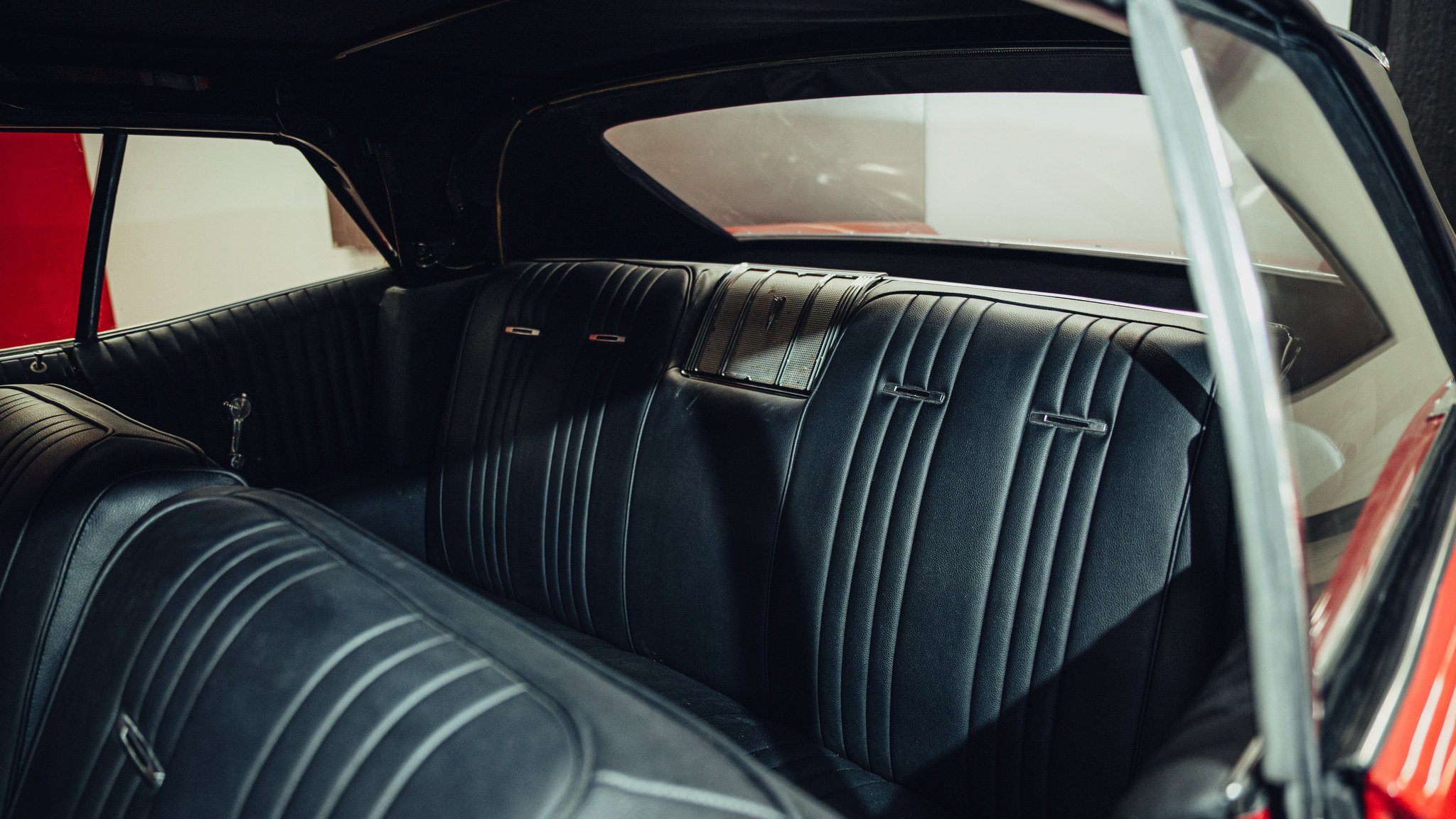 Interiörbild 1965 Pontiac Bonneville Cabriolet 6.4 V8